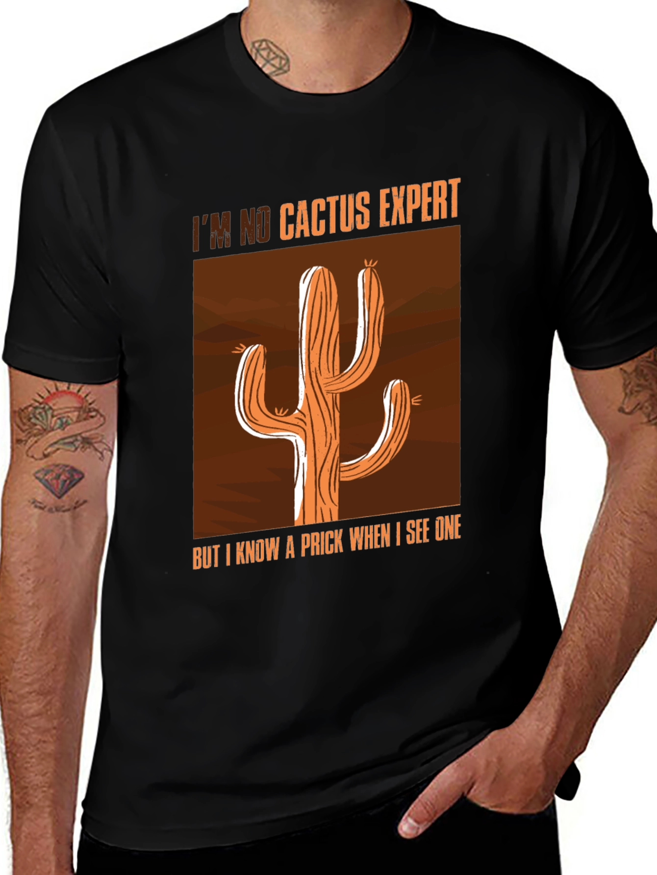 Variant 26 of Cactus Expert Graphic T-Shirt
