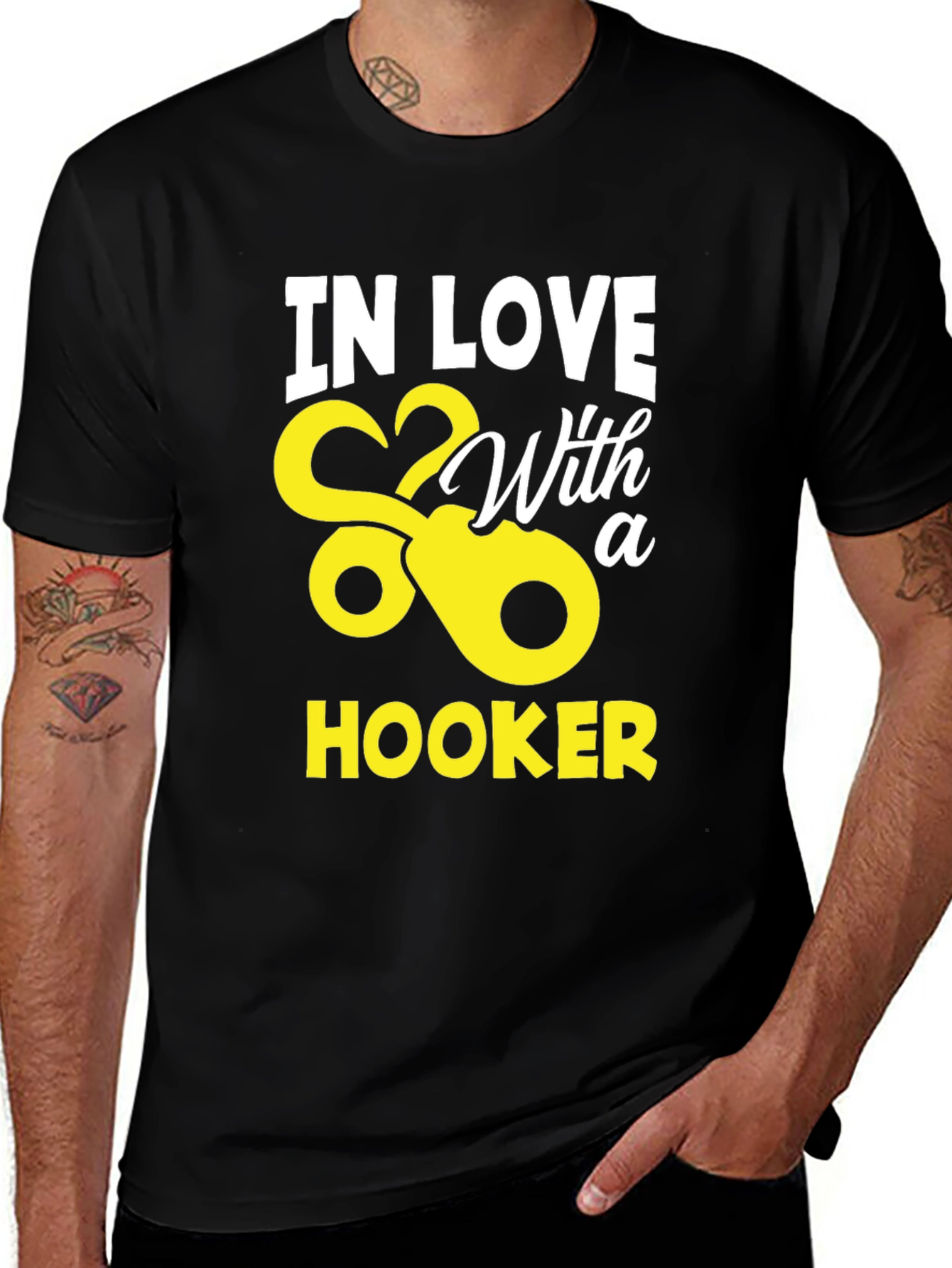 Variant 16 of In Love With A Hooker T-Shirt - Fishing Humor