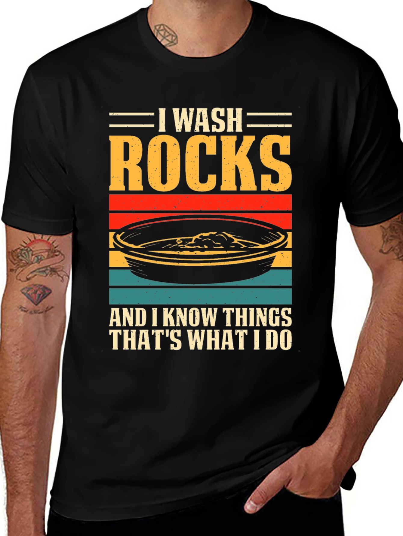 I Wash Rocks T-Shirt