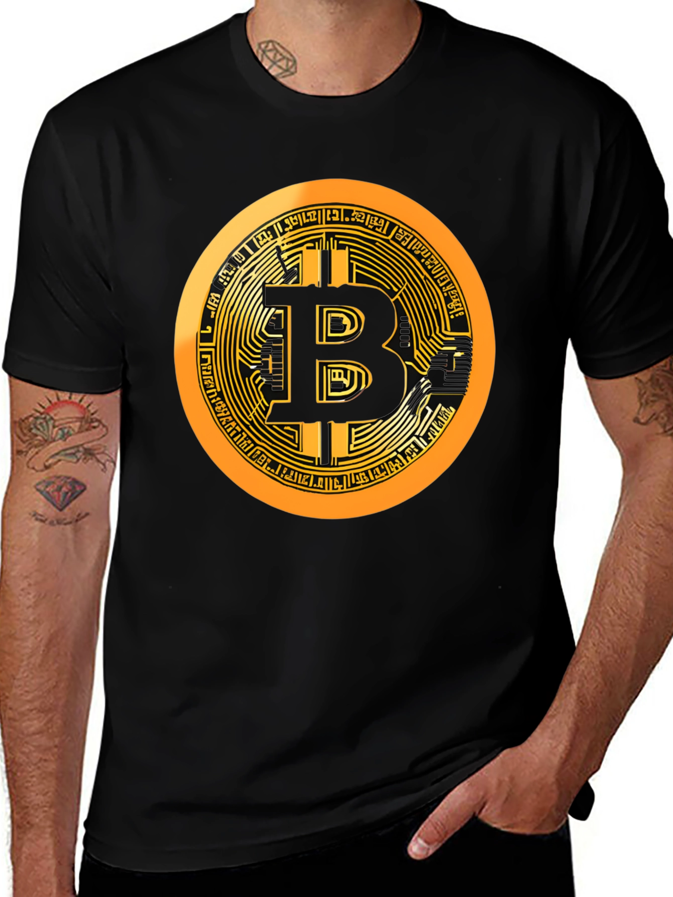 Bitcoin Graphic Tee - Cryptocurrency Fashion