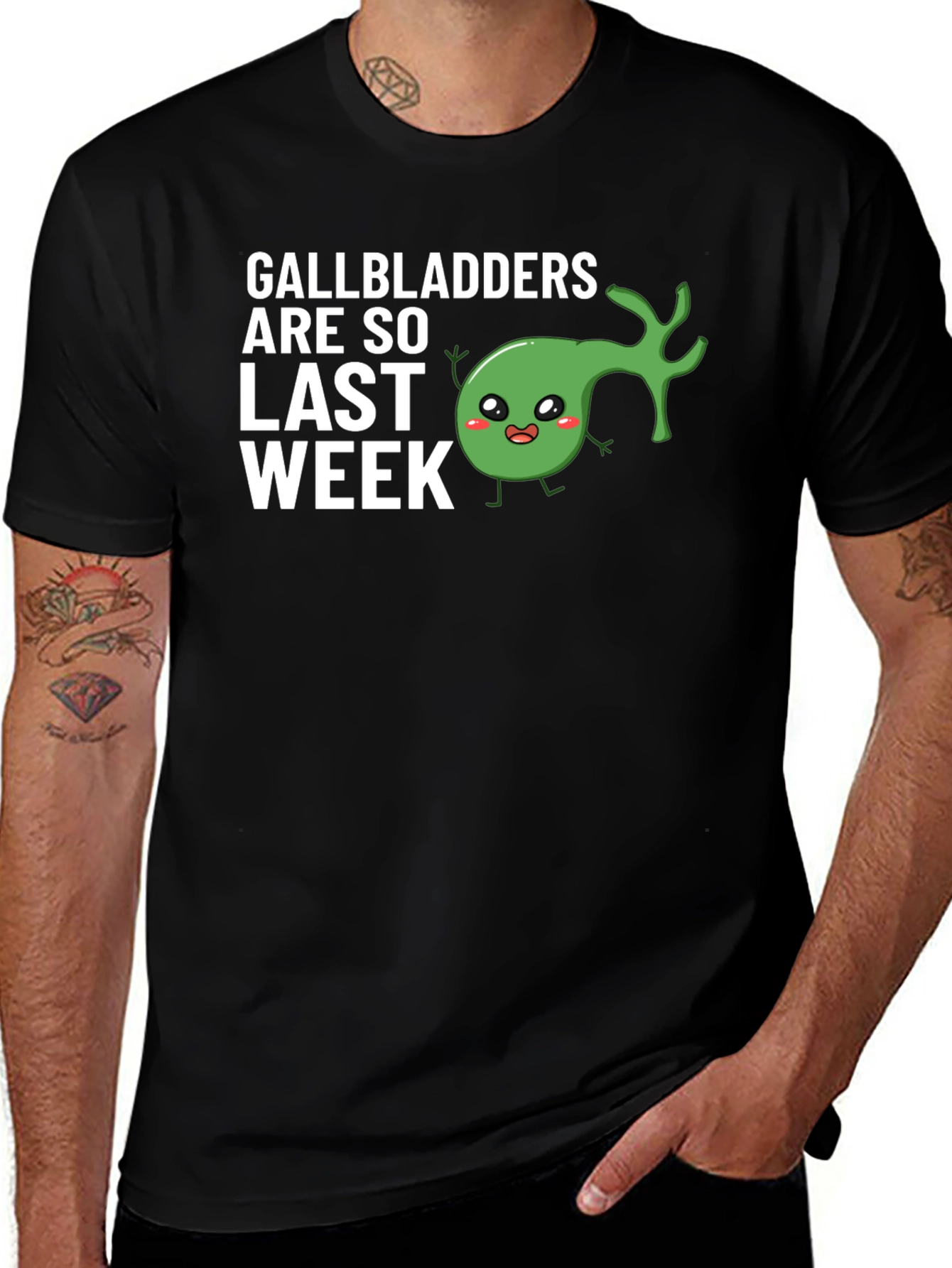 Variant 12 of Gallbladders Are So Last Week Graphic Tee