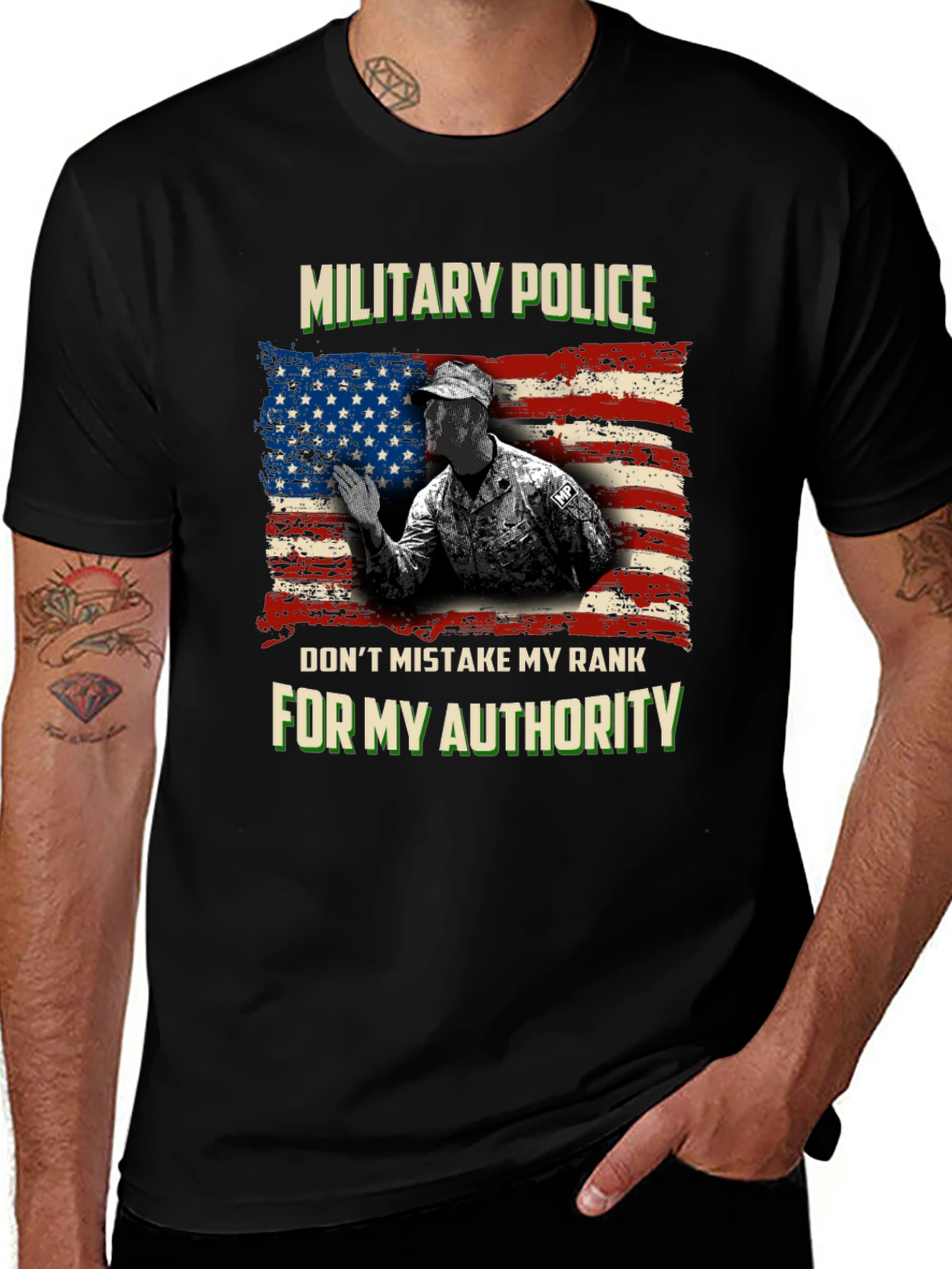 Military Police Patriotic T-Shirt
