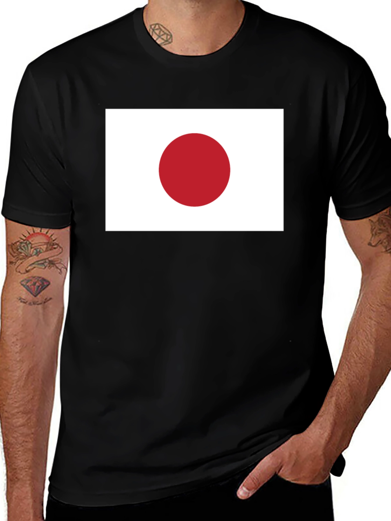 Japan Flag T-Shirt - Stylish Patriotic Tee