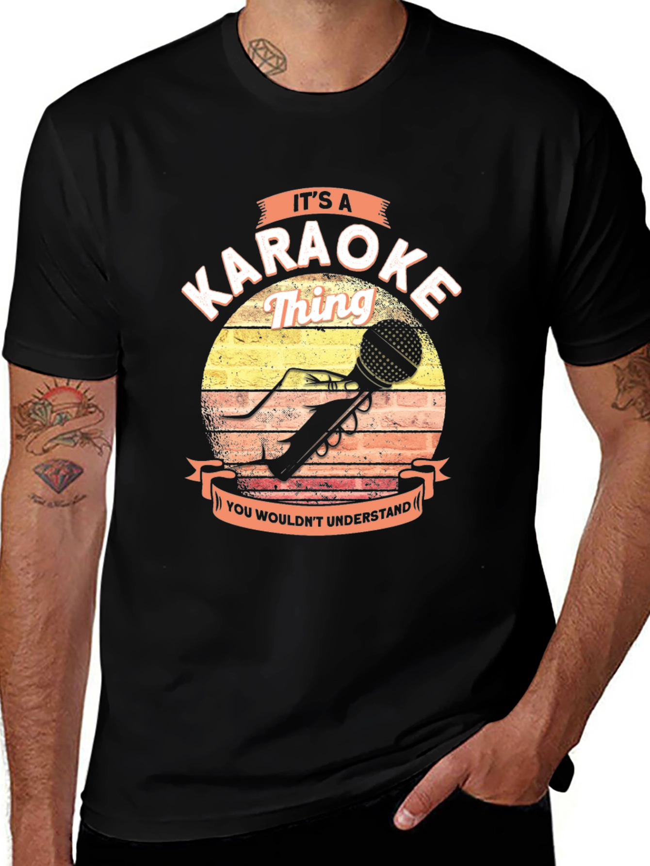 Variant 12 of Karaoke Thing Graphic T-Shirt