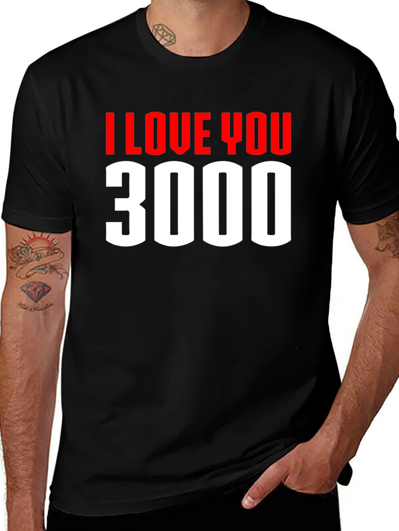 Variant 15 of I Love You 3000 Graphic T-Shirt