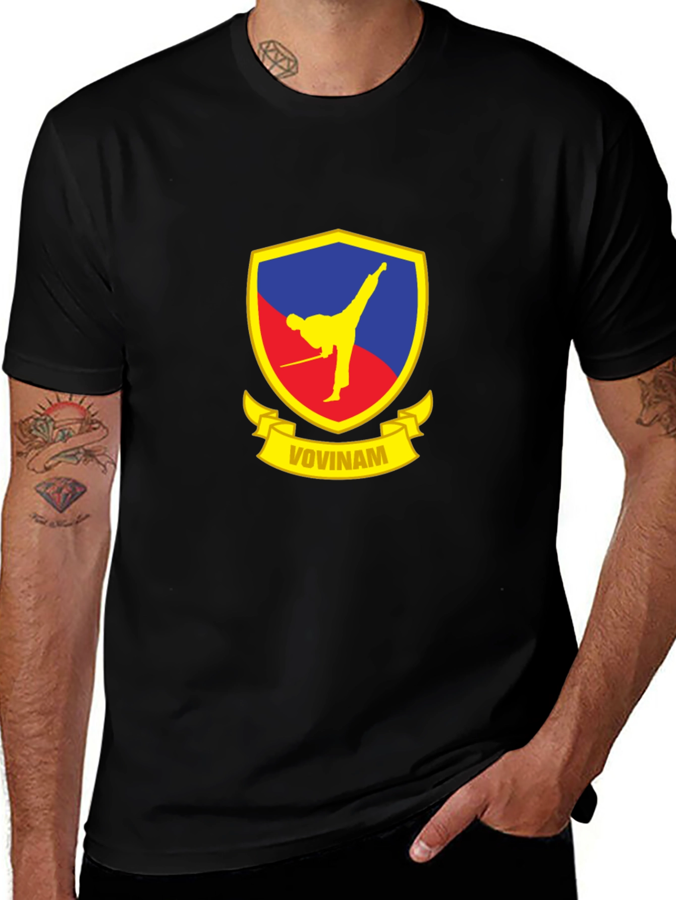 Vovinam Martial Arts Black T-Shirt