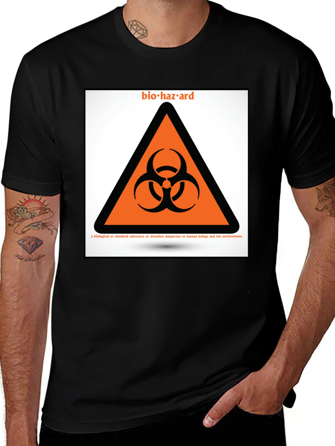 Variant 25 of Biohazard Warning T-Shirt - Graphic Tee
