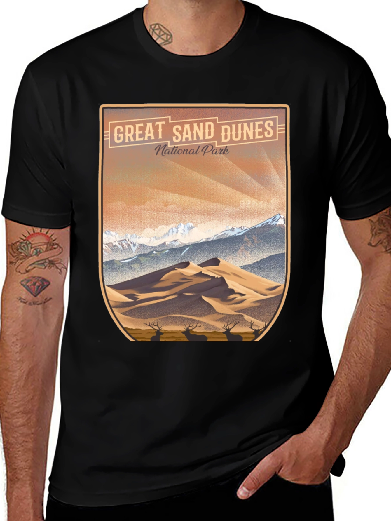 Variant 22 of Great Sand Dunes National Park Graphic Tee