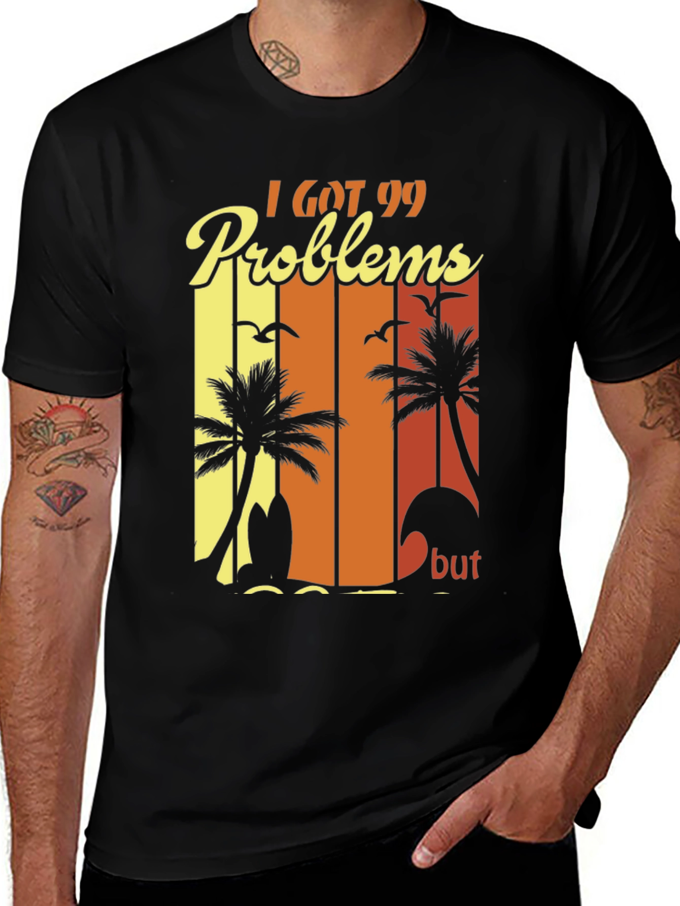 Variant 16 of I Got 99 Problems Beach T-Shirt