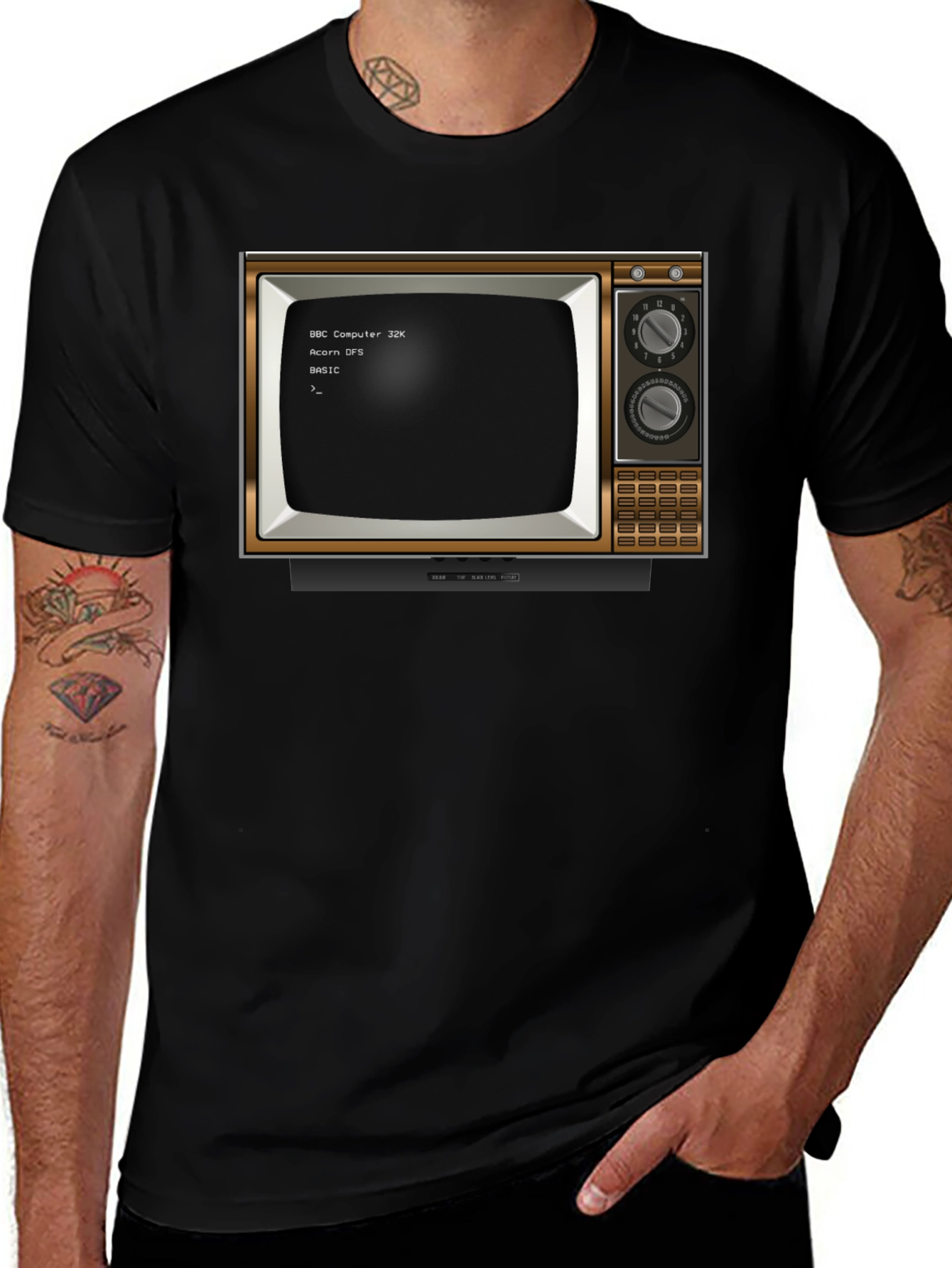 Retro Computer T-Shirt - Vintage Technology Tee