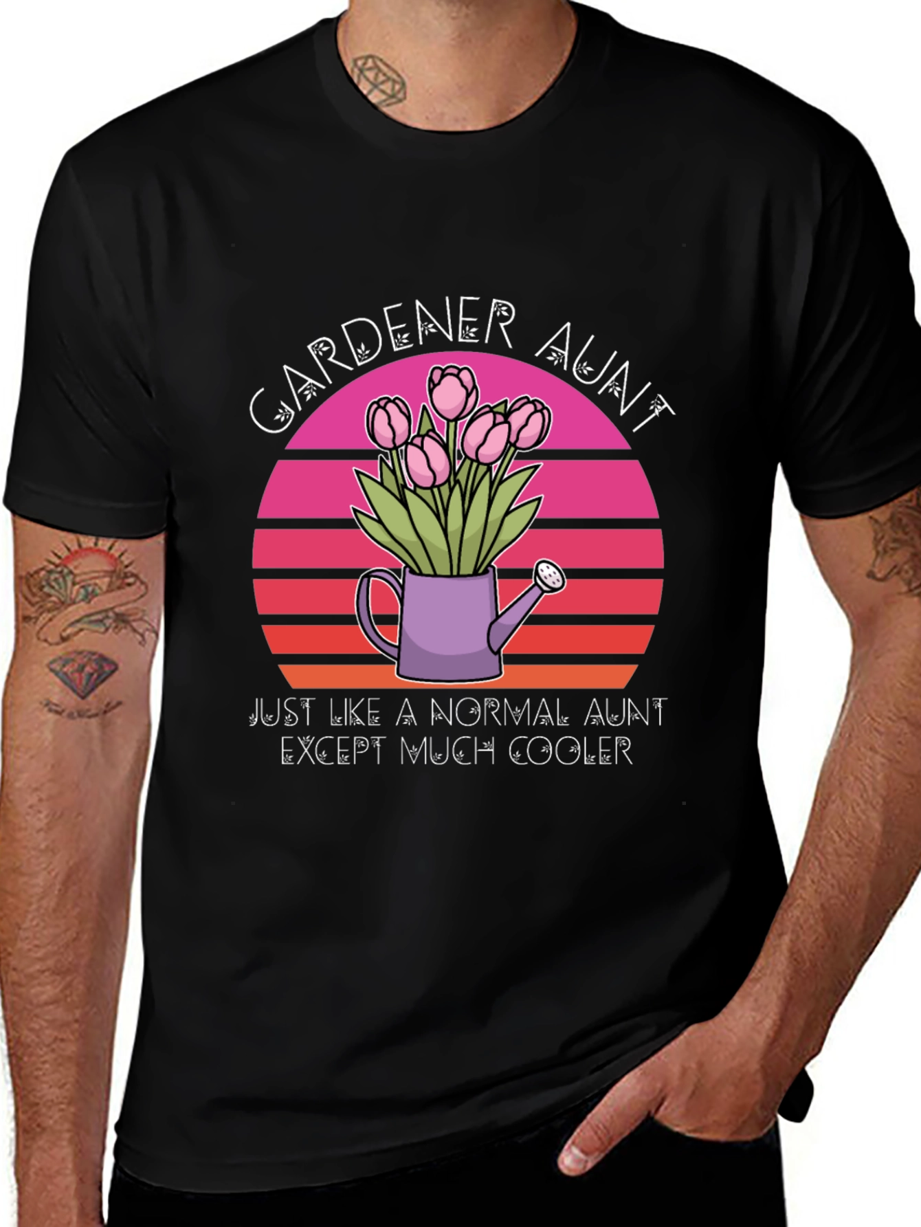 Gardener Aunt T-Shirt: Cool Gardening Aunt Gift