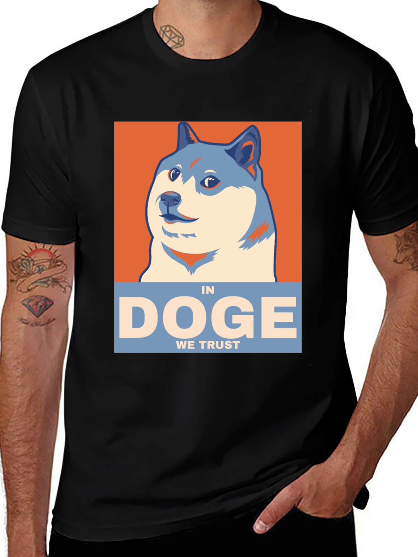Doge Meme T-Shirt - In Doge We Trust
