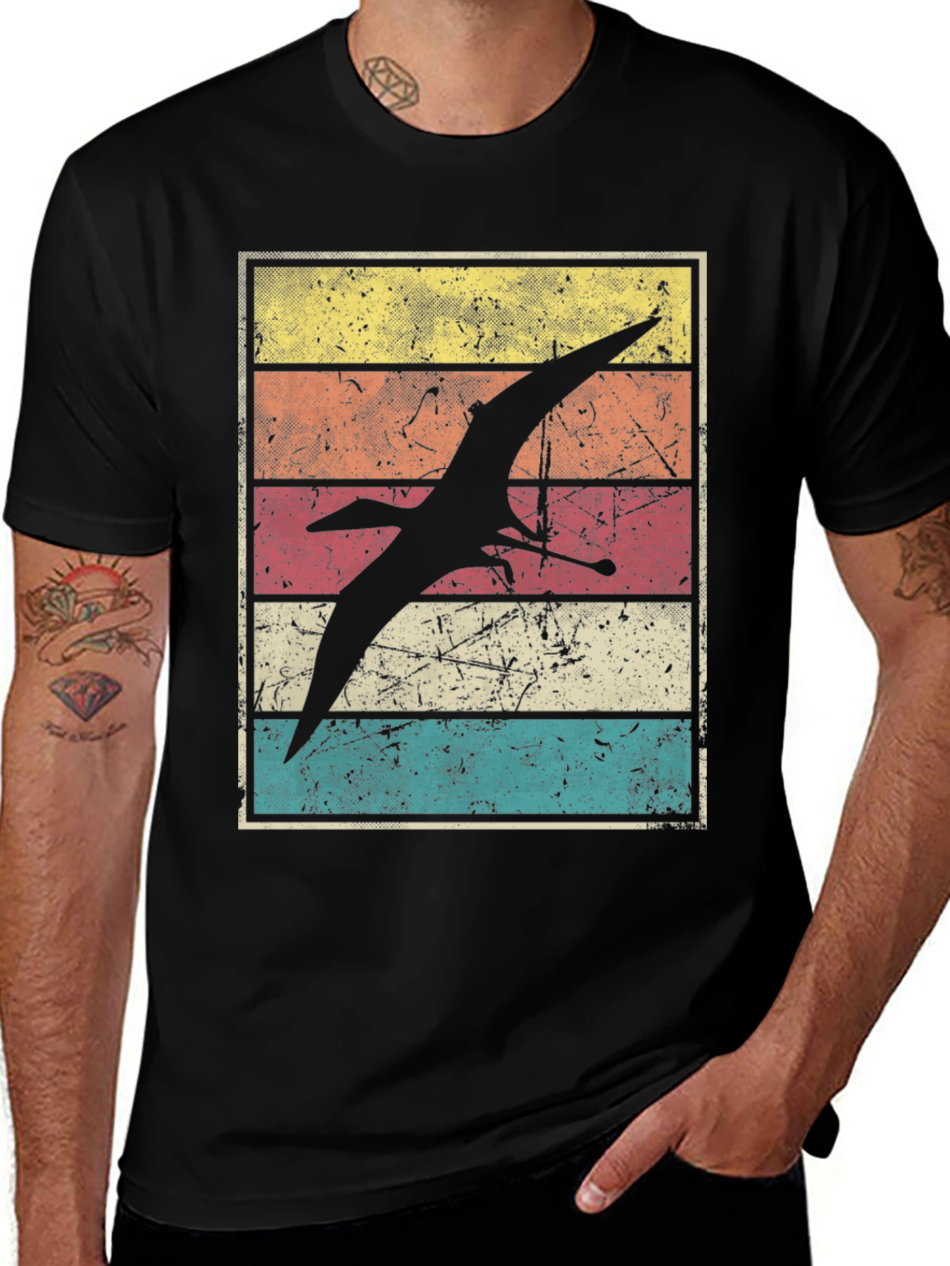Variant 11 of Vintage Pterodactyl T-Shirt