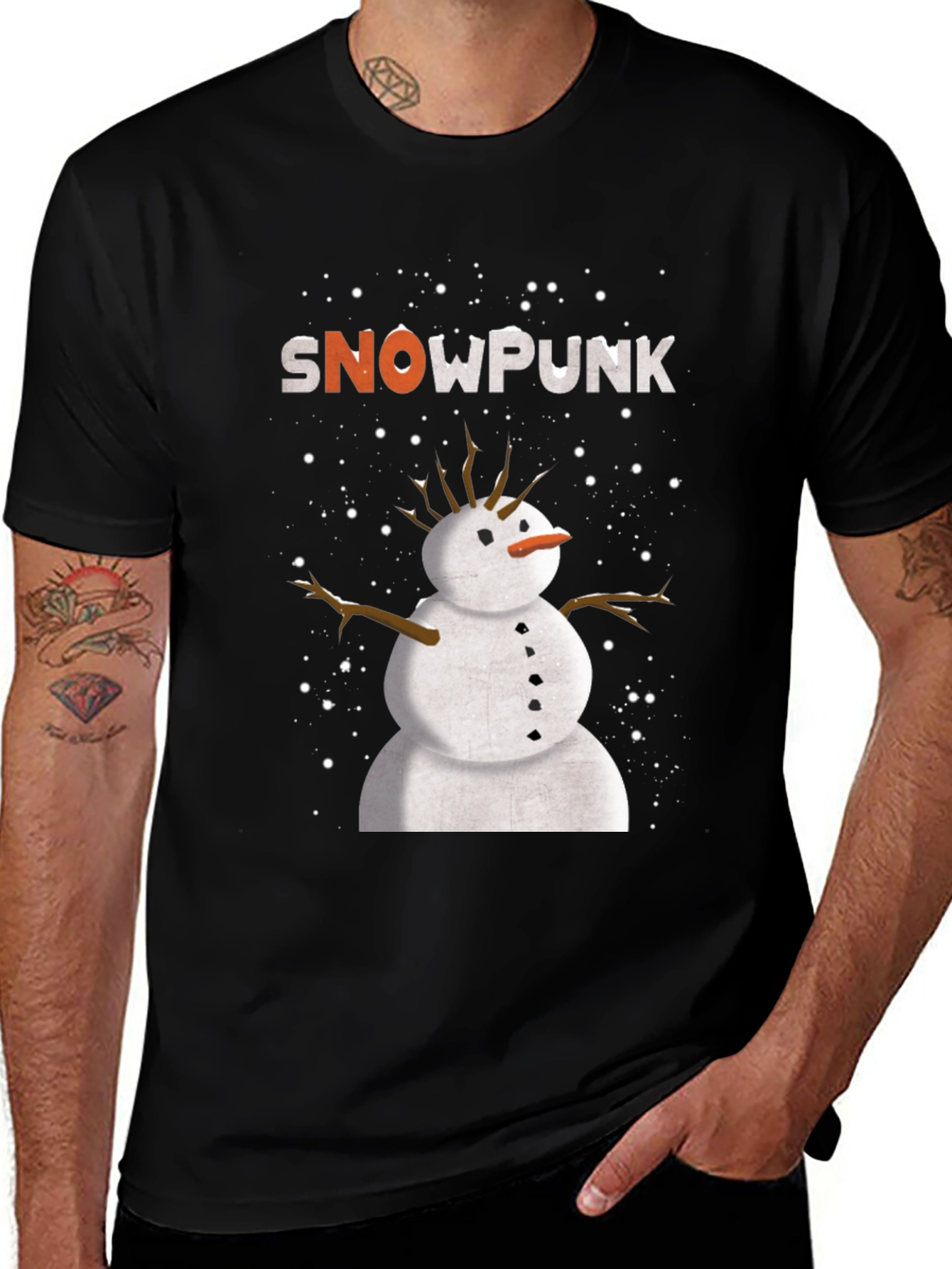 Variant 18 of Snowpunk T-Shirt - Winter Humor Apparel