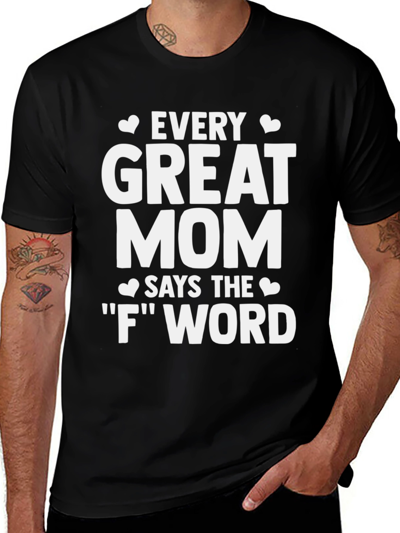 Variant 16 of Every Great Mom T-Shirt - Funny Mom Life Tee