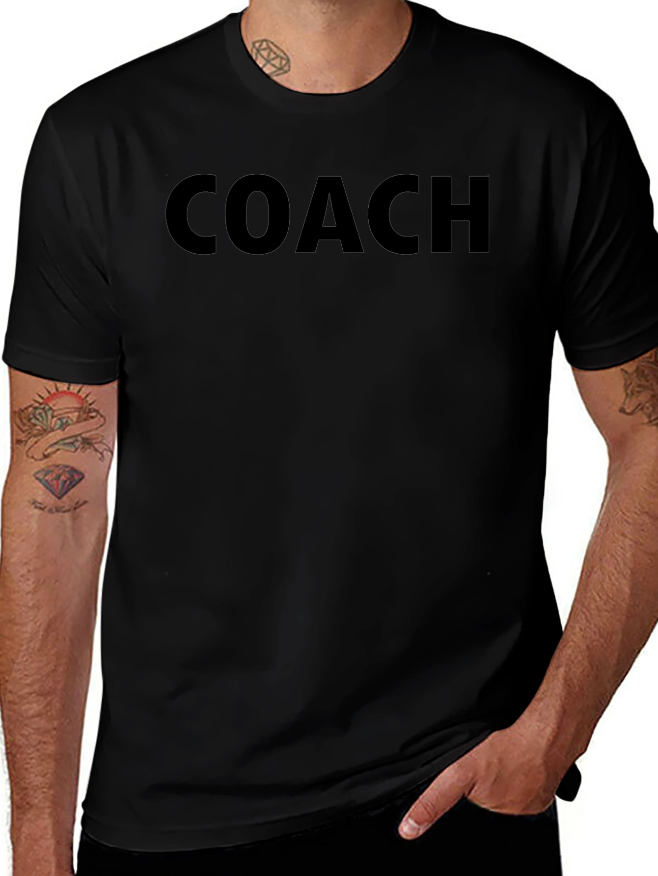 Variant 28 of Coach Graphic T-Shirt - Black