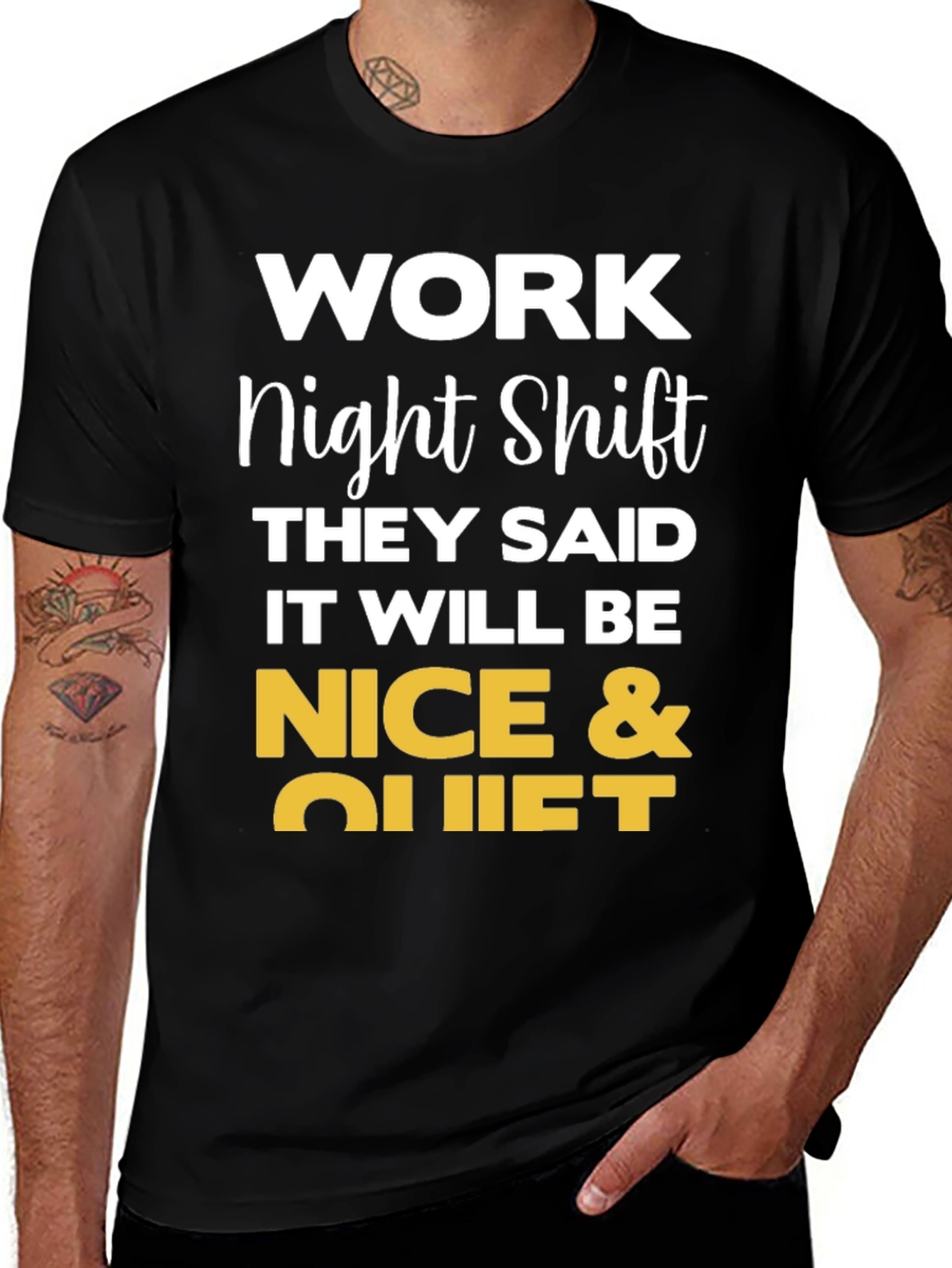 Variant 18 of Night Shift Humor T-Shirt