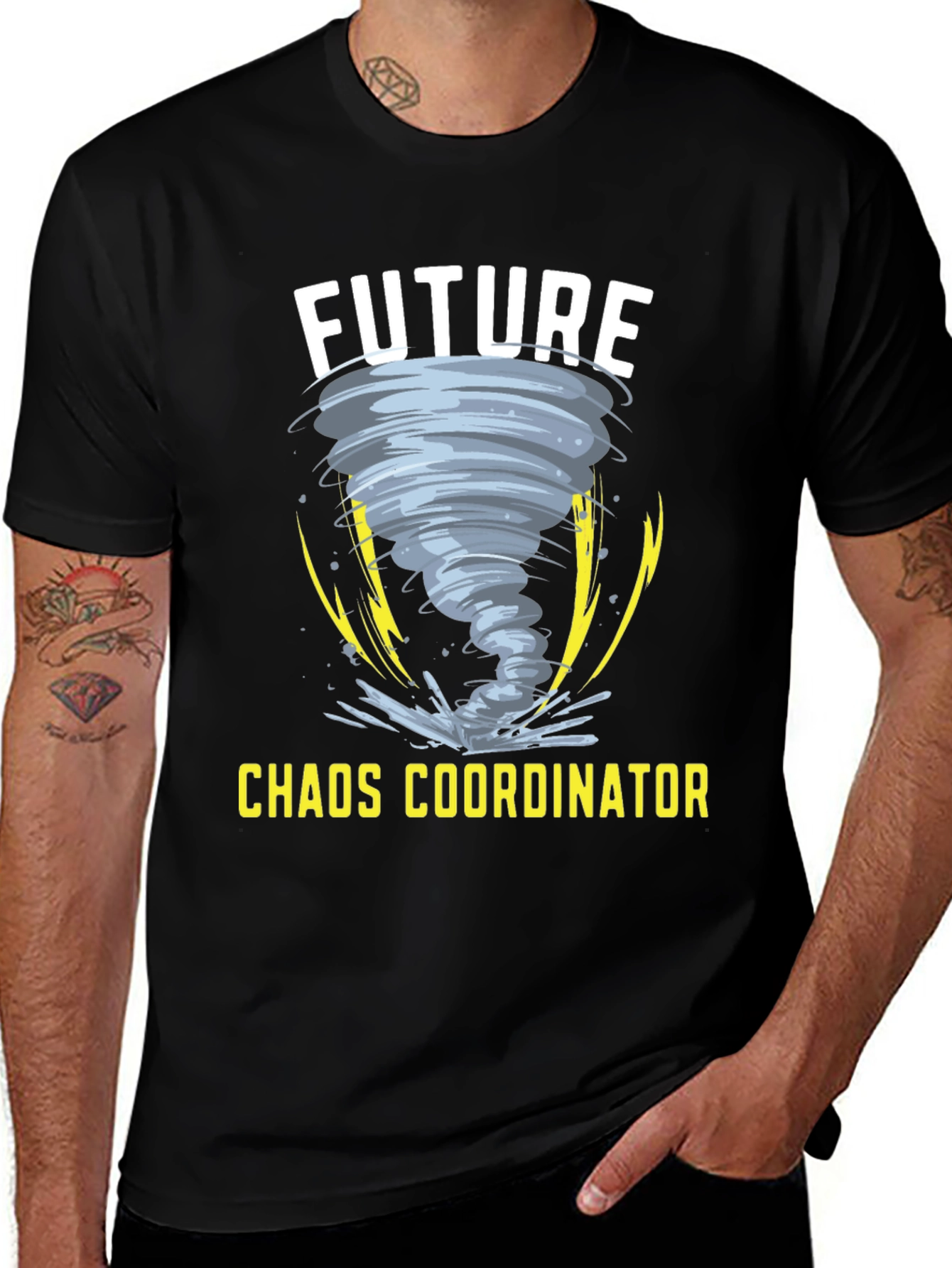 Variant 28 of Future Chaos Coordinator Graphic T-Shirt