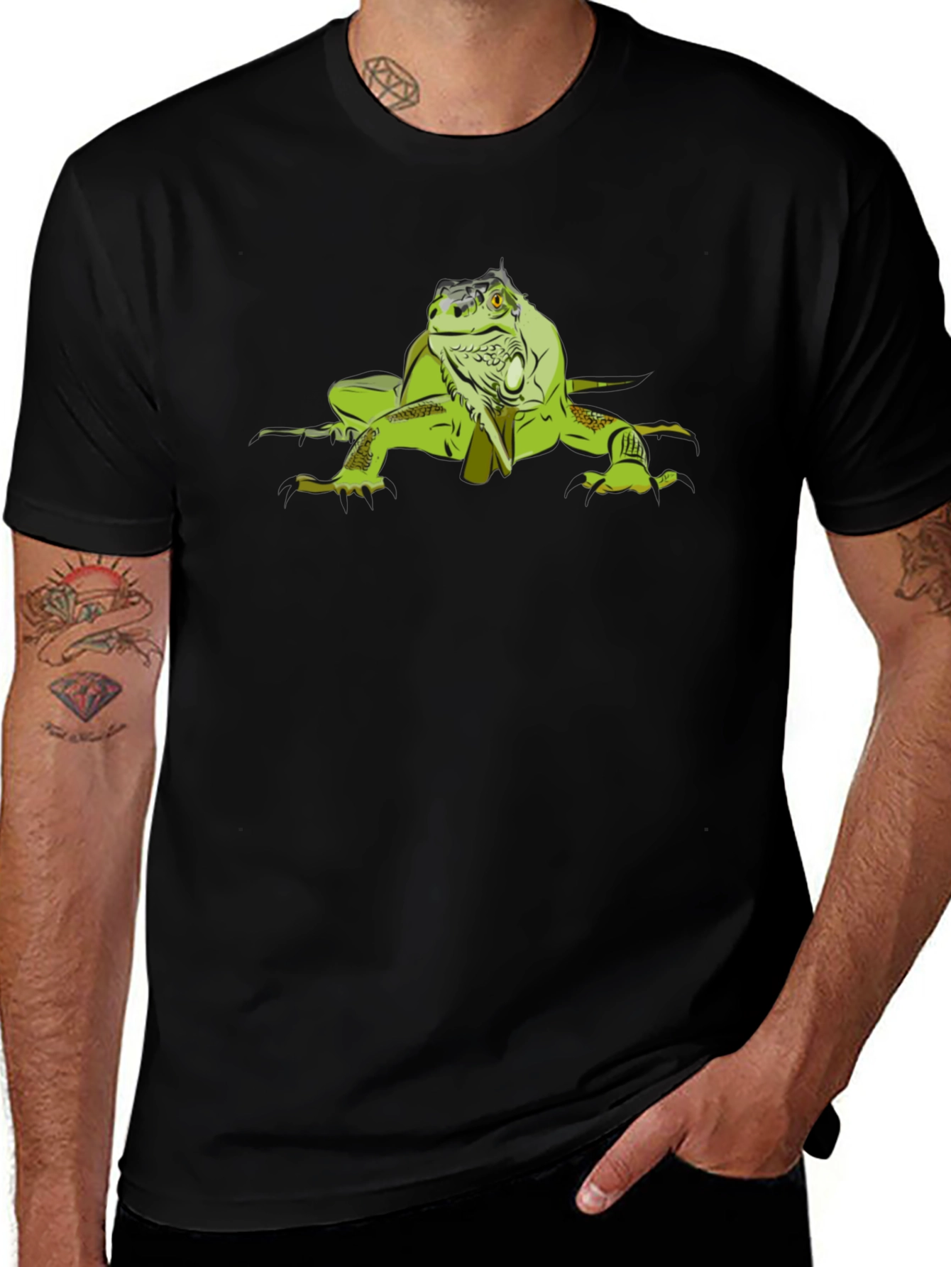 Variant 22 of Cool Lizard Graphic T-Shirt