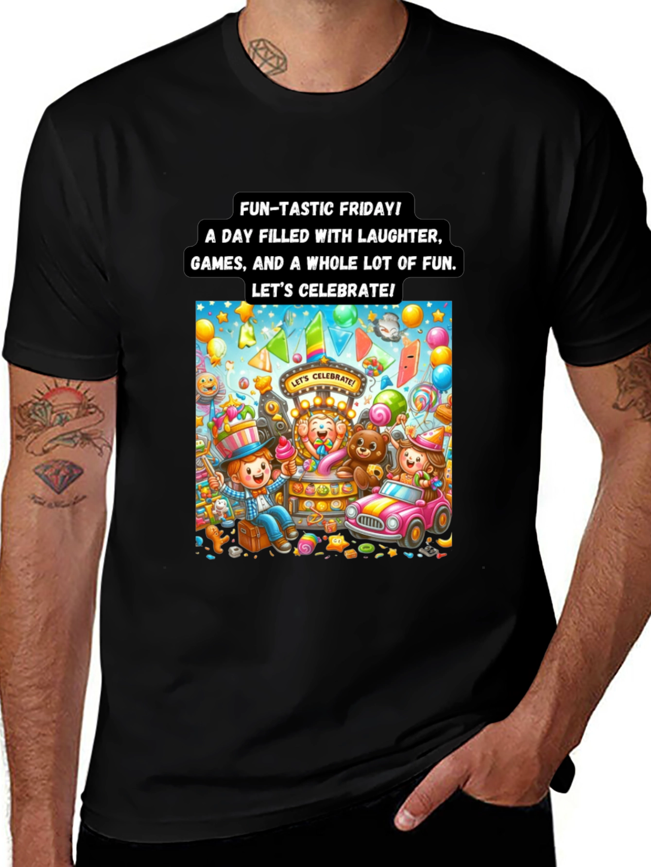 Variant 6 of Fun-tastic Friday Celebration T-Shirt