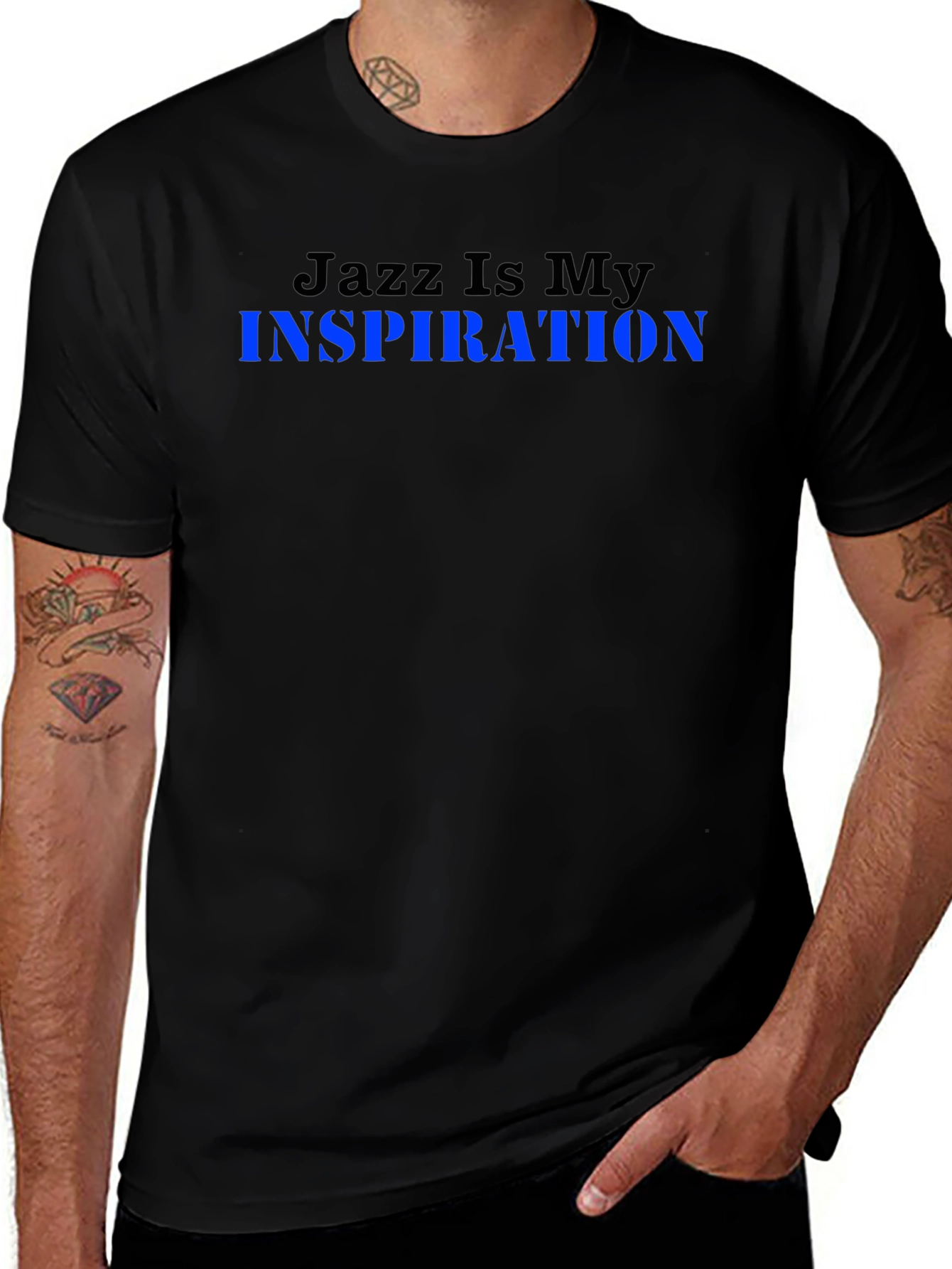 Jazz Is My Inspiration Graphic Tee