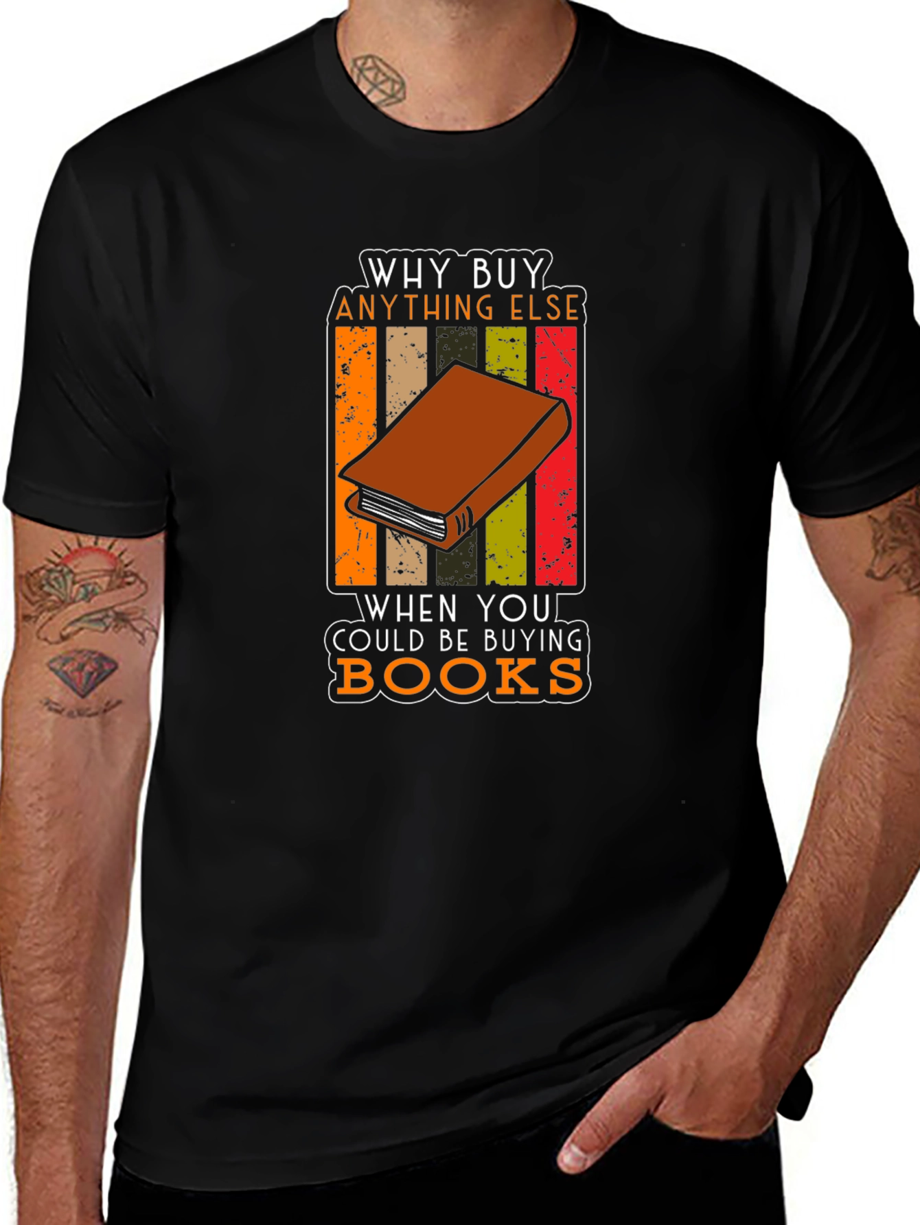 Variant 7 of Why Buy Anything Else? Book Lover's T-Shirt