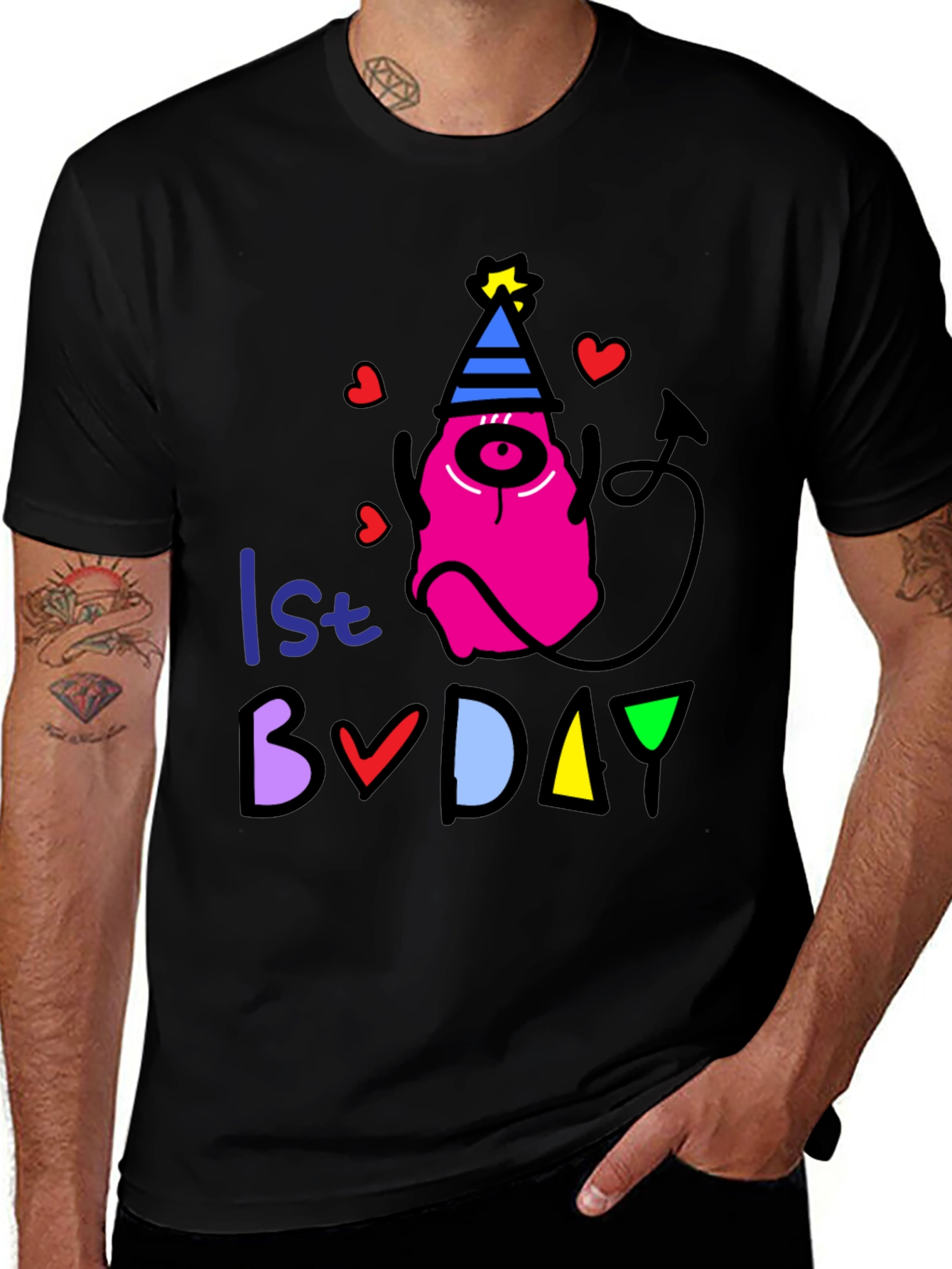 1st Birthday Monster Tee - Fun & Unique First Birthday Gift