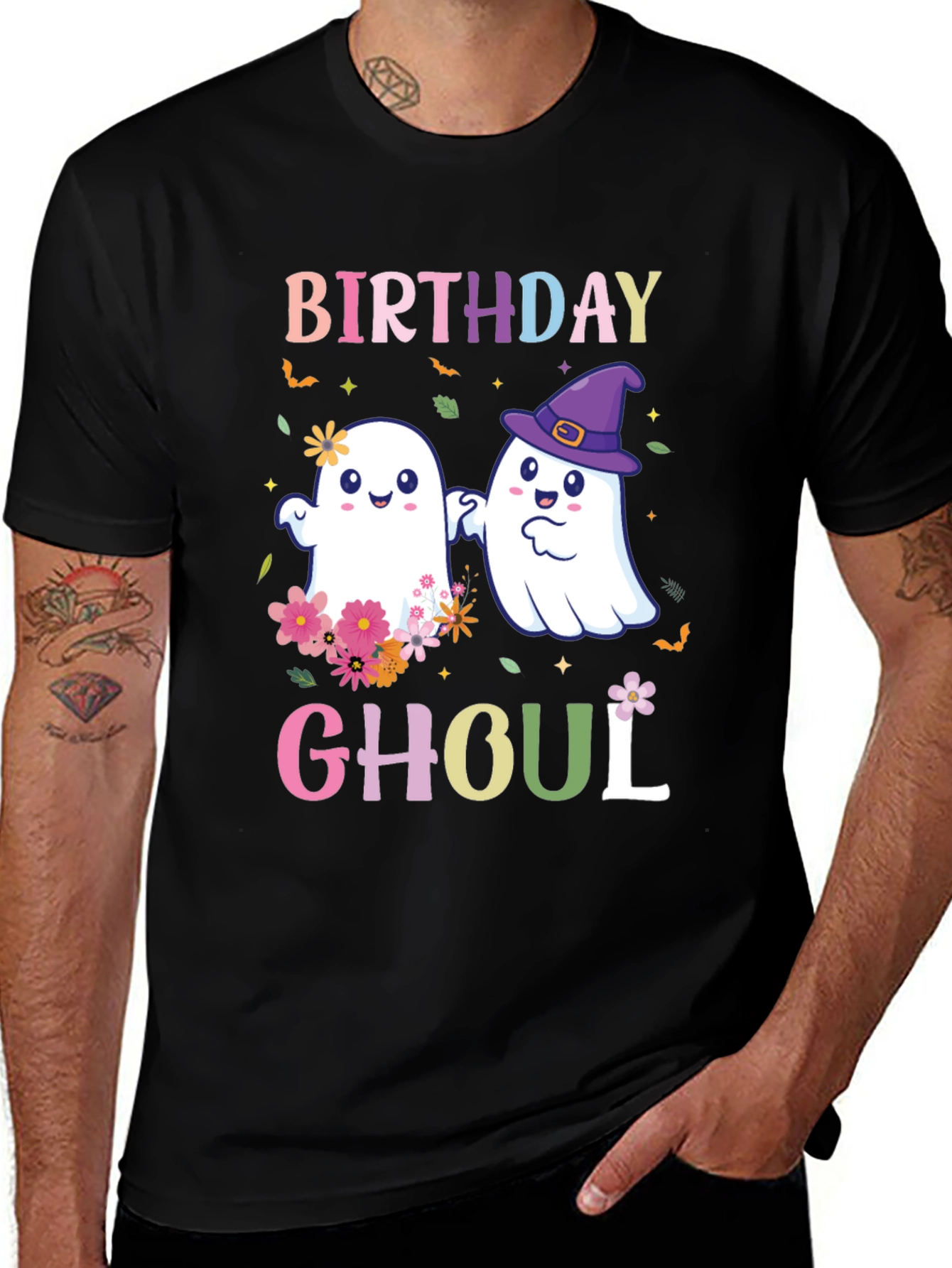 Variant 29 of Birthday Ghoul T-Shirt - Halloween Birthday Tee