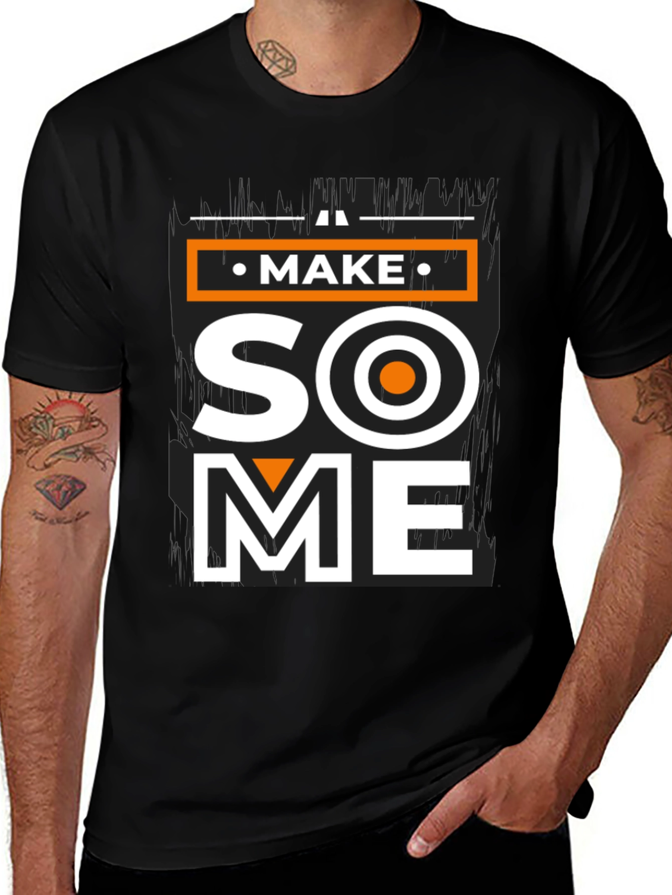 Variant 2 of Make Some T-Shirt - Stylish Graphic Tee for Casual Wear