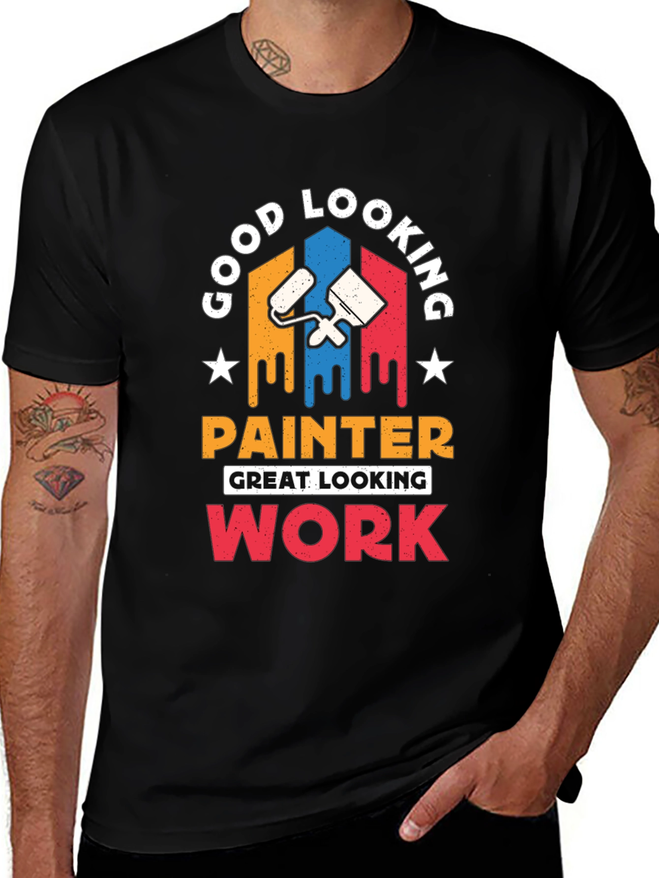 Variant 17 of Good Looking Painter T-Shirt