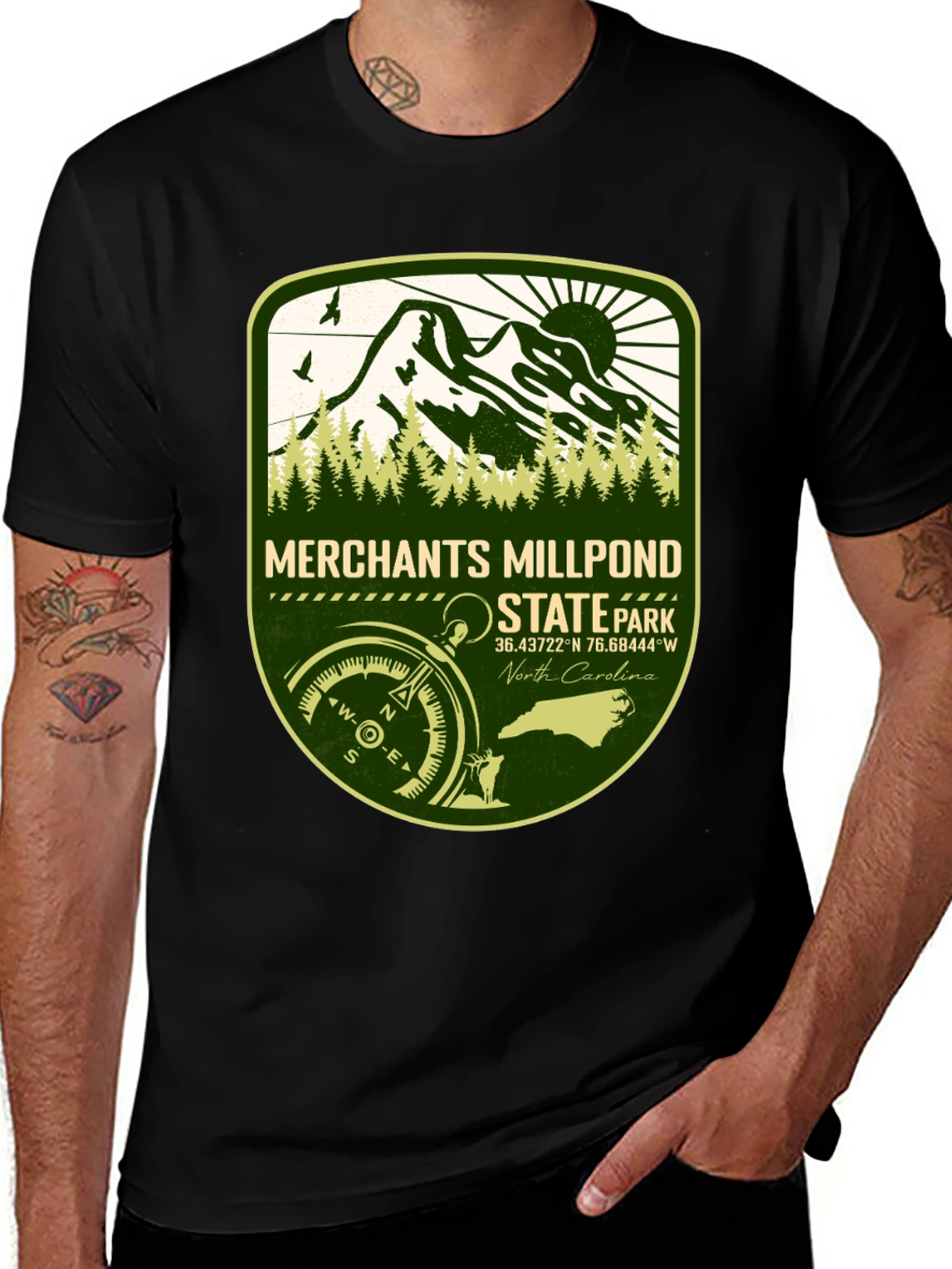 Merchants Millpond State Park Graphic T-Shirt
