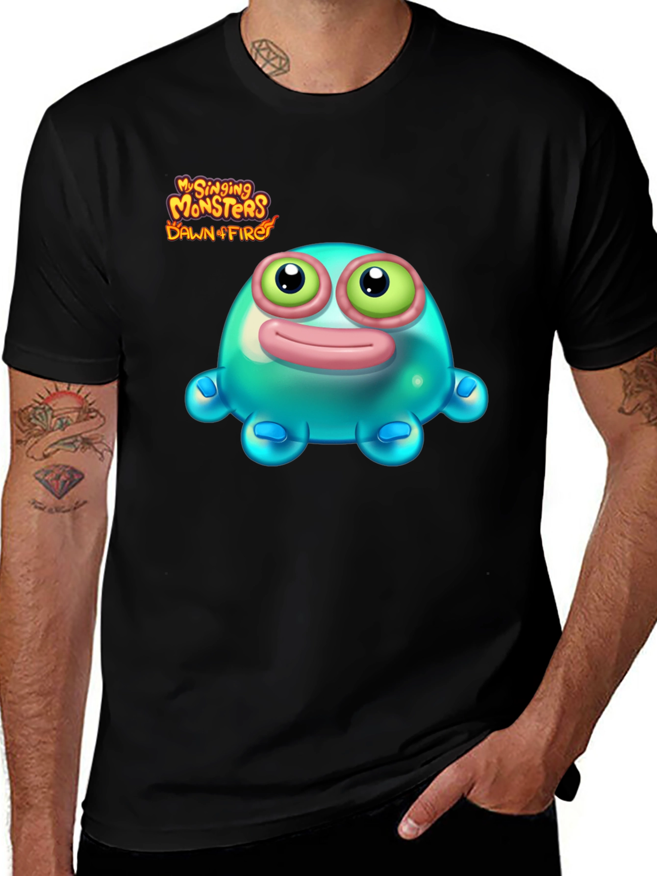 My Singing Monsters Dawn of Fire T-Shirt - Black