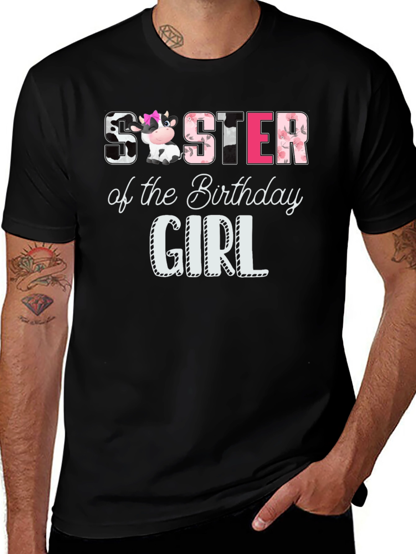 Sister of the Birthday Girl T-Shirt