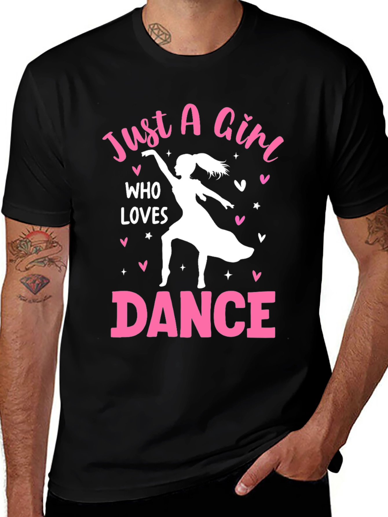 Variant 22 of Just A Girl Who Loves Dance T-Shirt