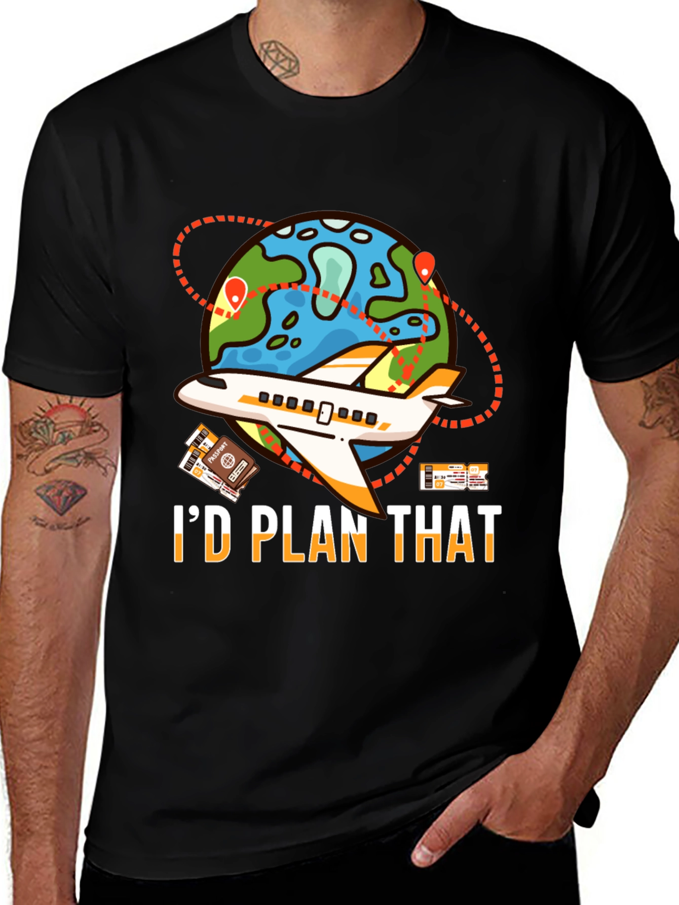 I'd Plan That Travel T-Shirt