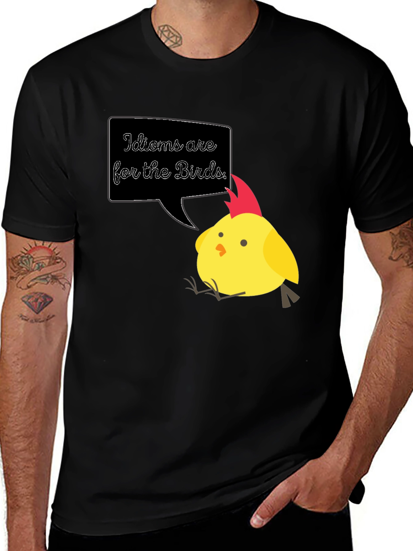 Variant 16 of Idioms are for the Birds T-Shirt