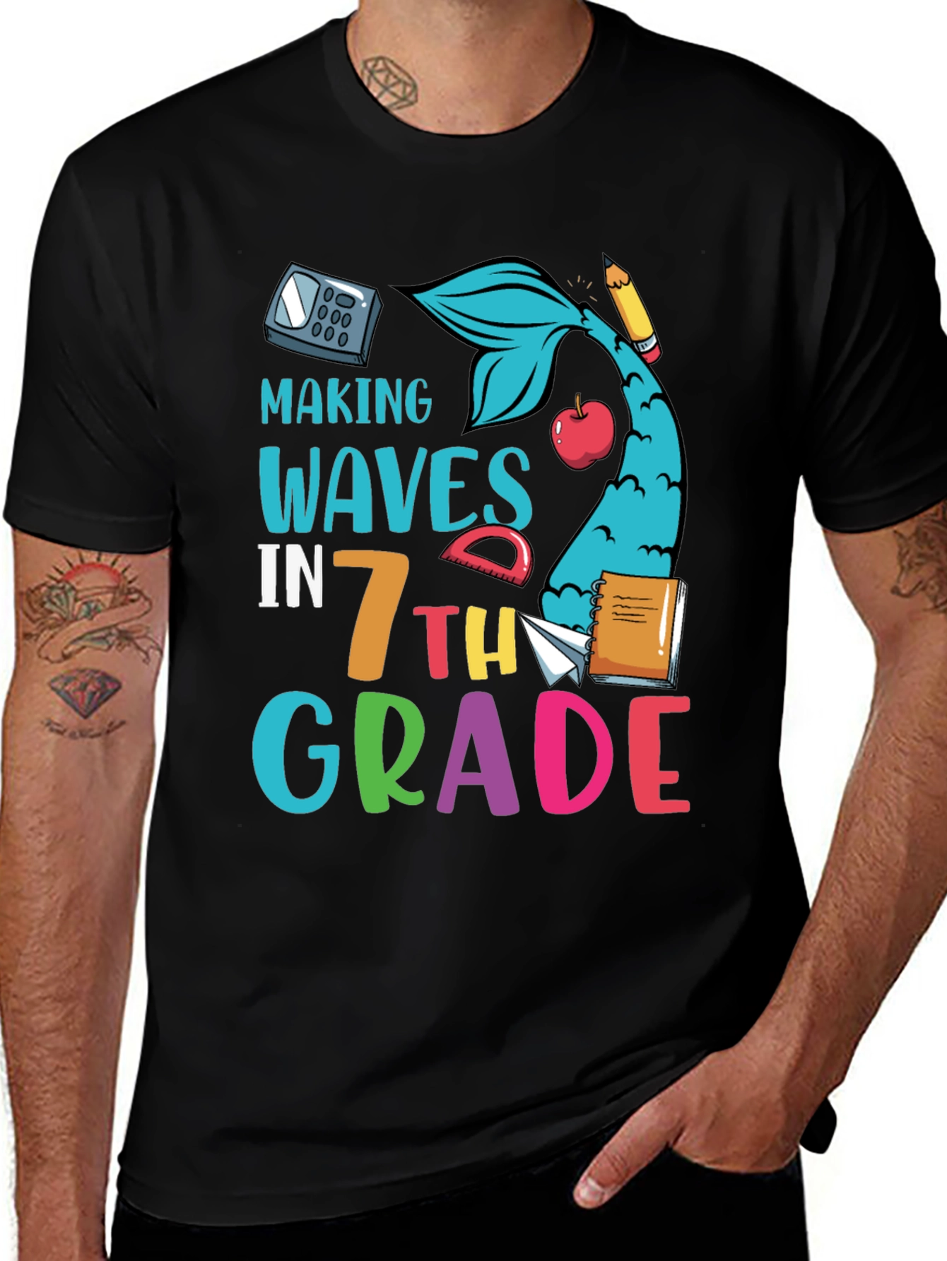 Making Waves in 7th Grade T-Shirt