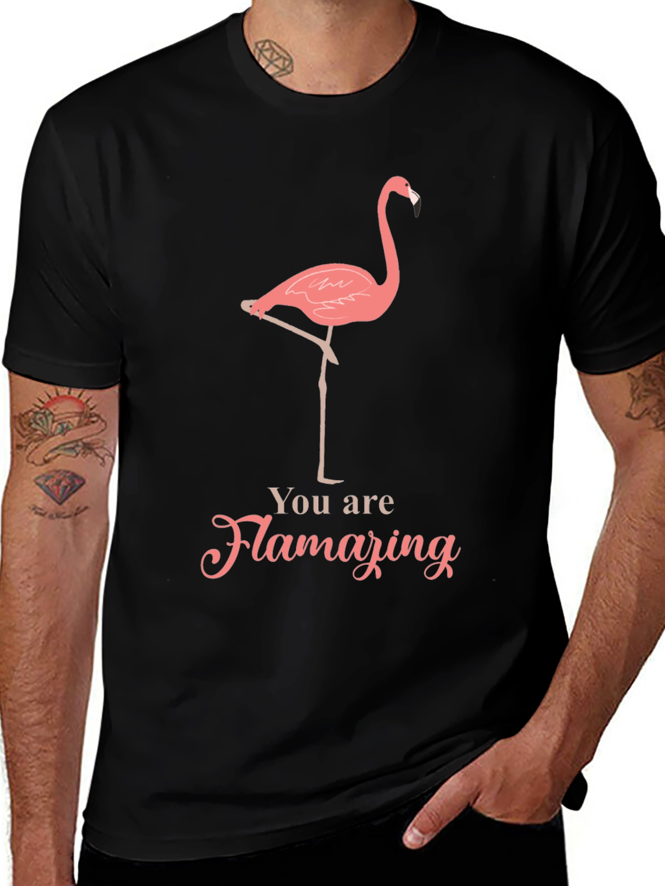 Variant 11 of Flamazing Flamingo Graphic T-Shirt