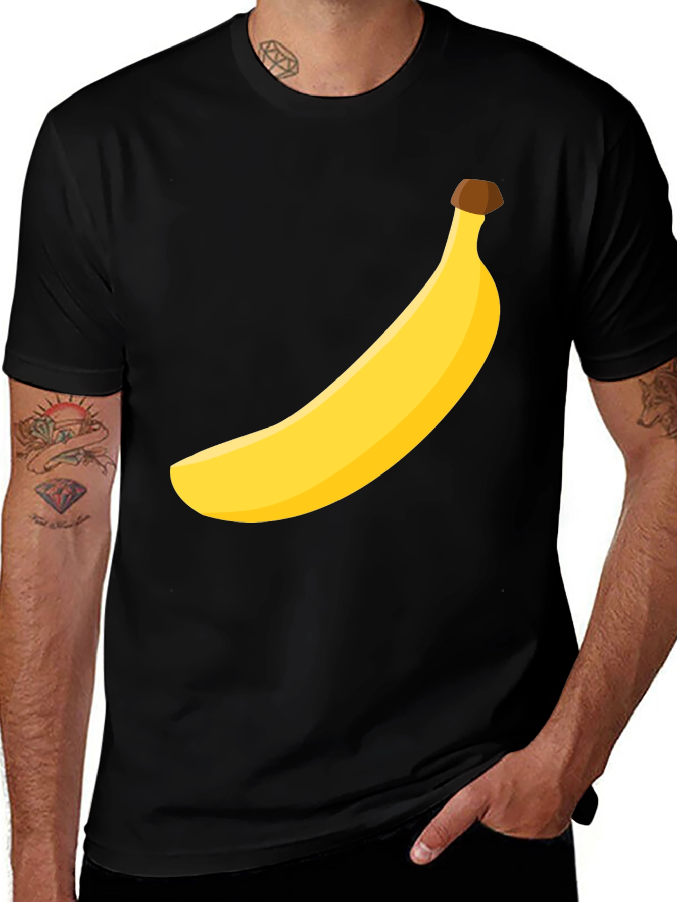 Variant 8 of Banana Graphic T-Shirt - Unisex Crew Neck Tee