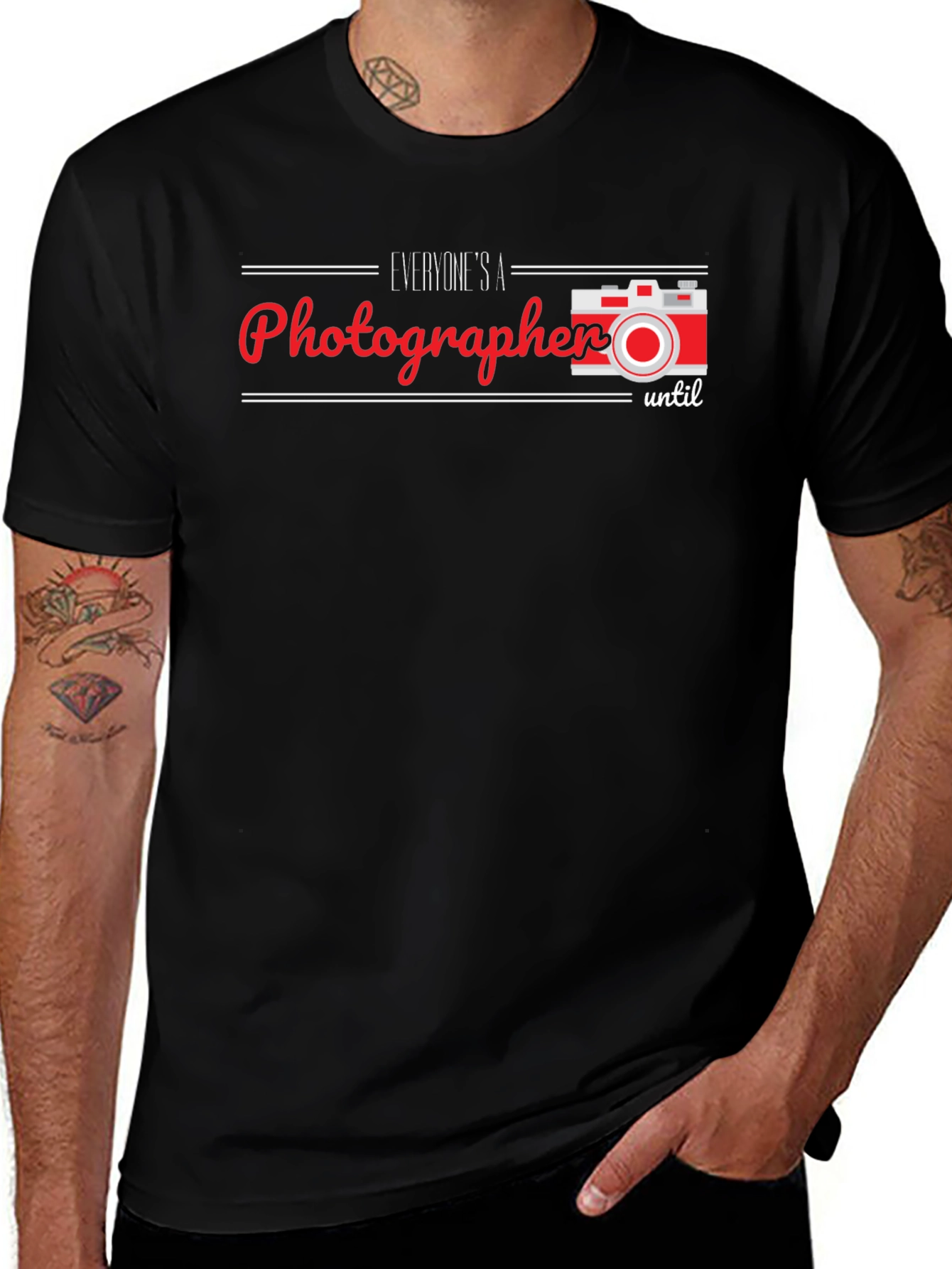 Variant 11 of Photographer T-Shirt - Funny Slogan Tee