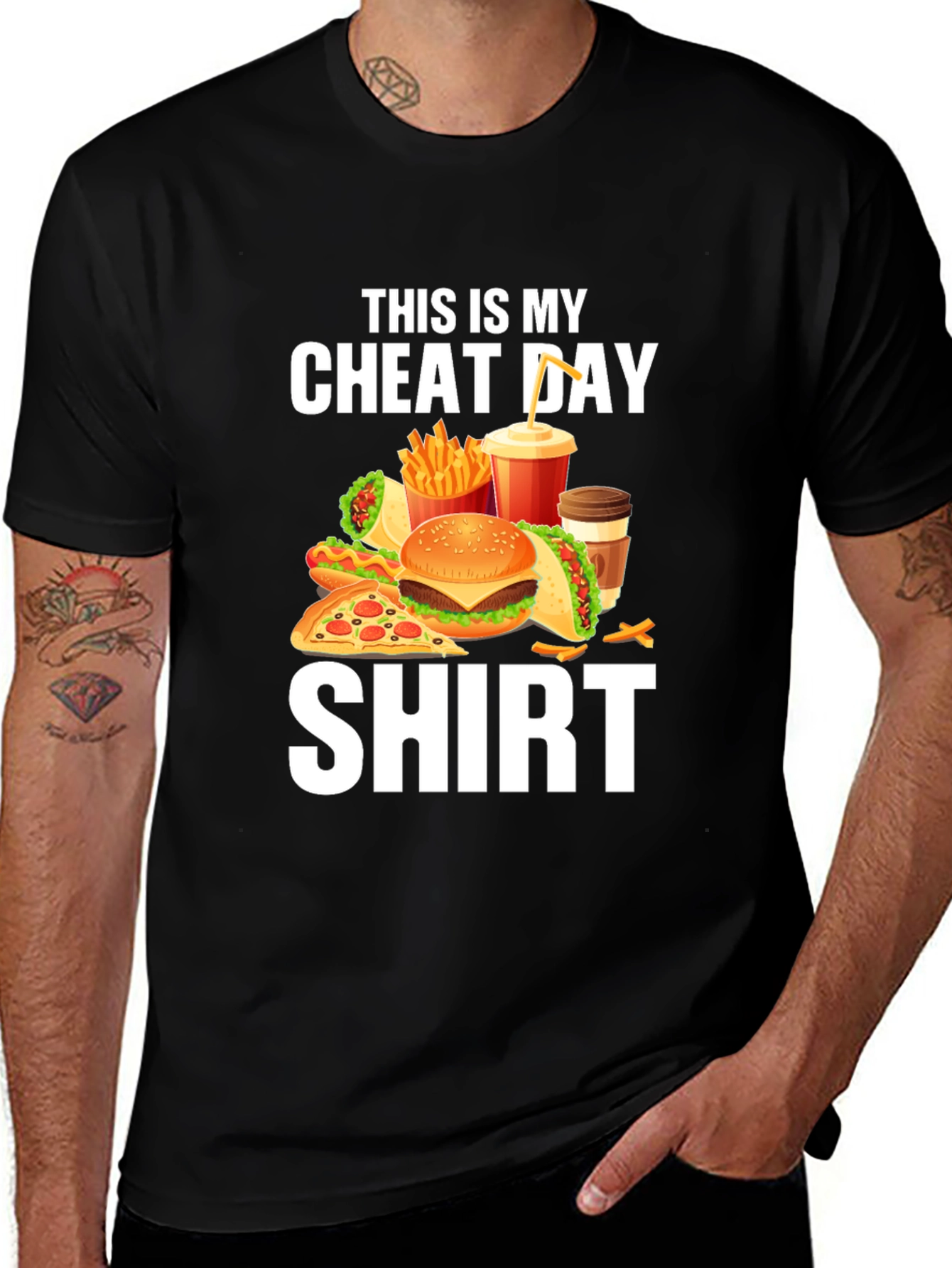 Cheat Day Shirt - Funny Food Lover Tee
