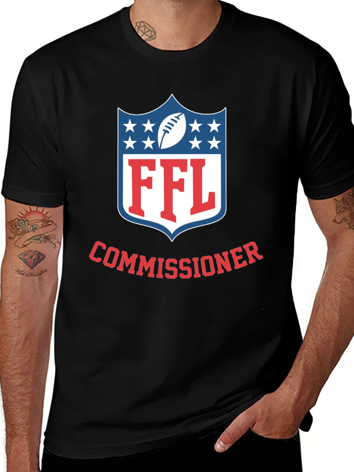FFL Commissioner T-Shirt - Fantasy Football League