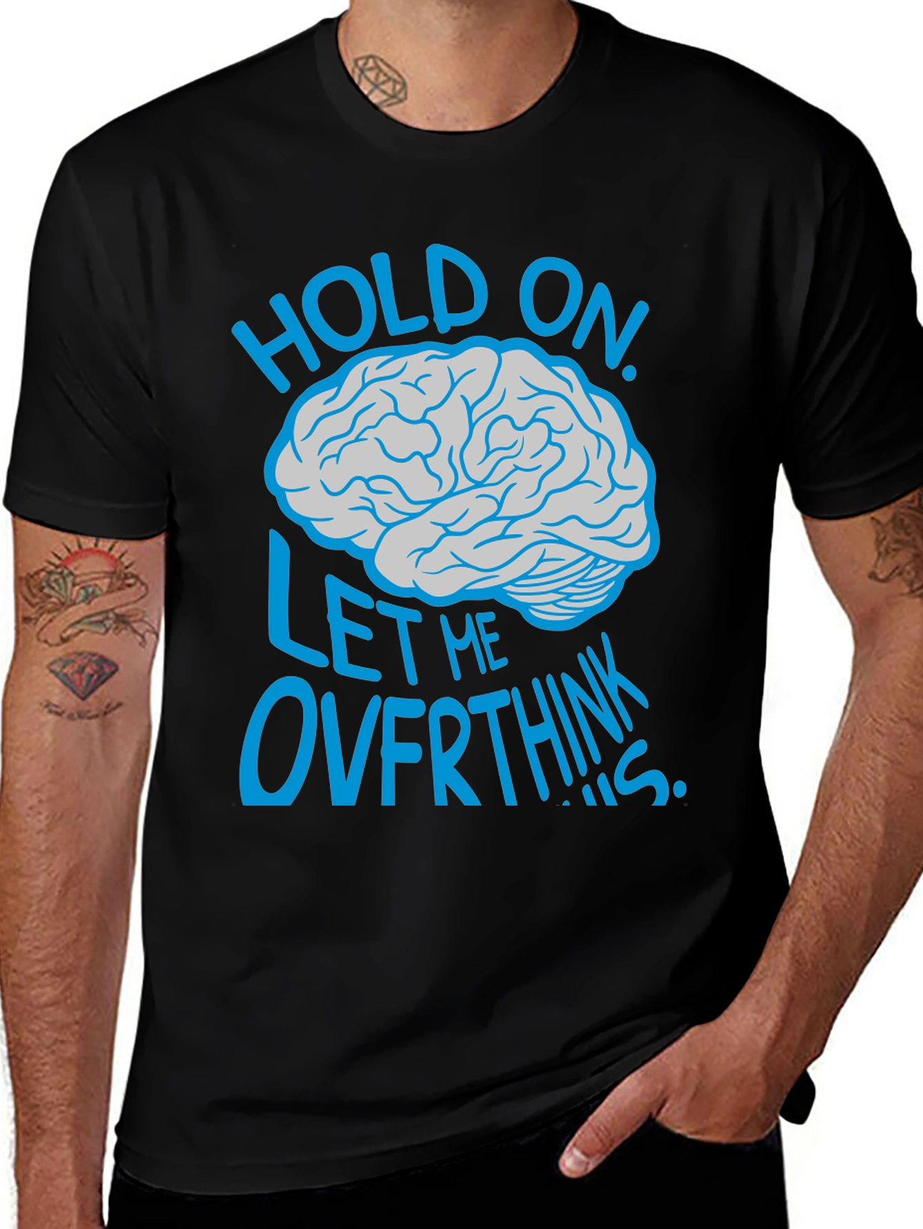 Variant 16 of Overthink Graphic Tee