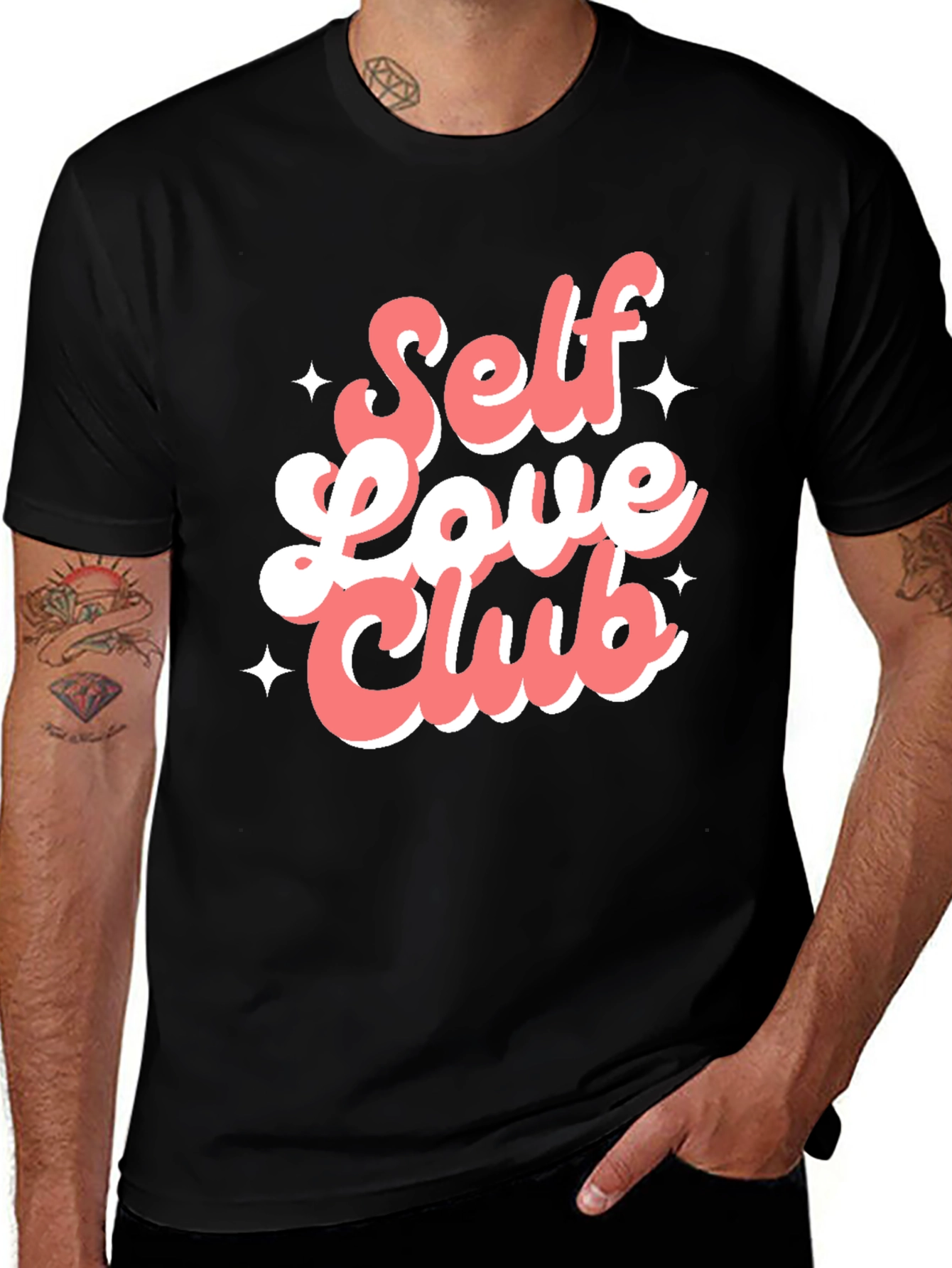 Variant 12 of Self Love Club Graphic Tee