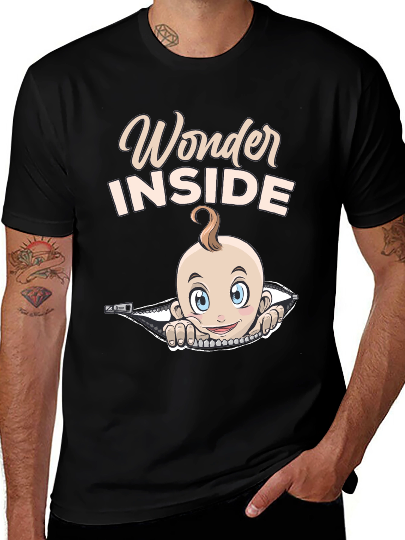 Variant 19 of Wonder Inside Baby Bump Maternity Shirt