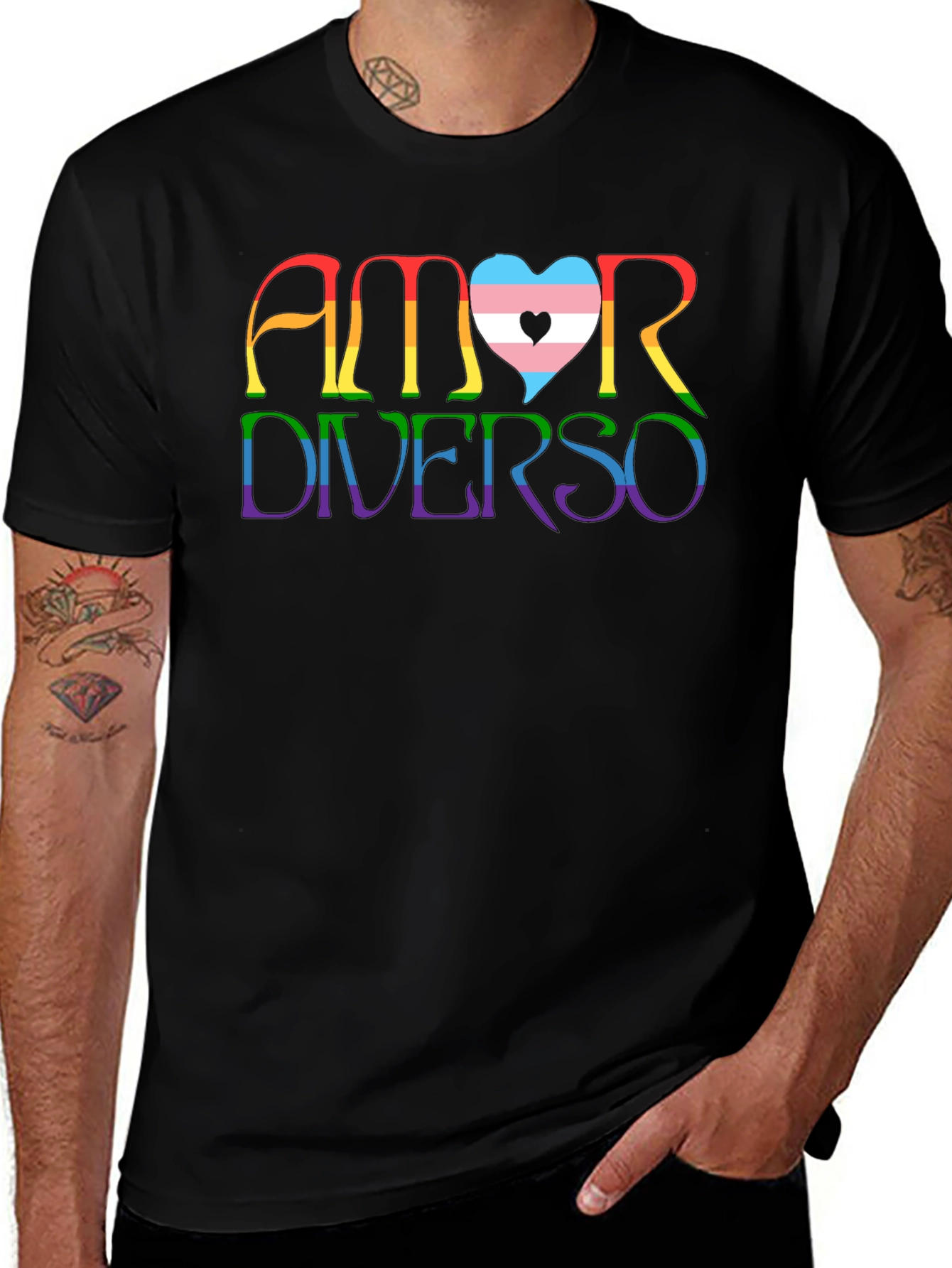 Variant 7 of Amor Diverso Pride T-Shirt
