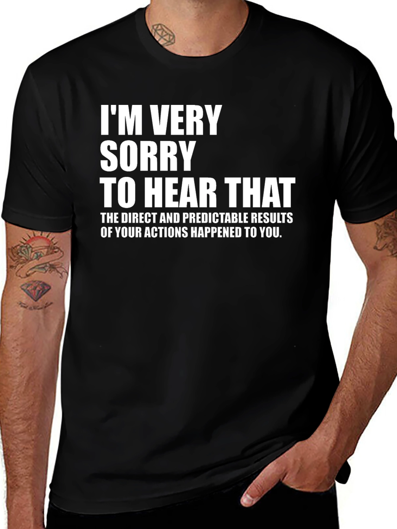 Variant 2 of I'm Very Sorry T-Shirt