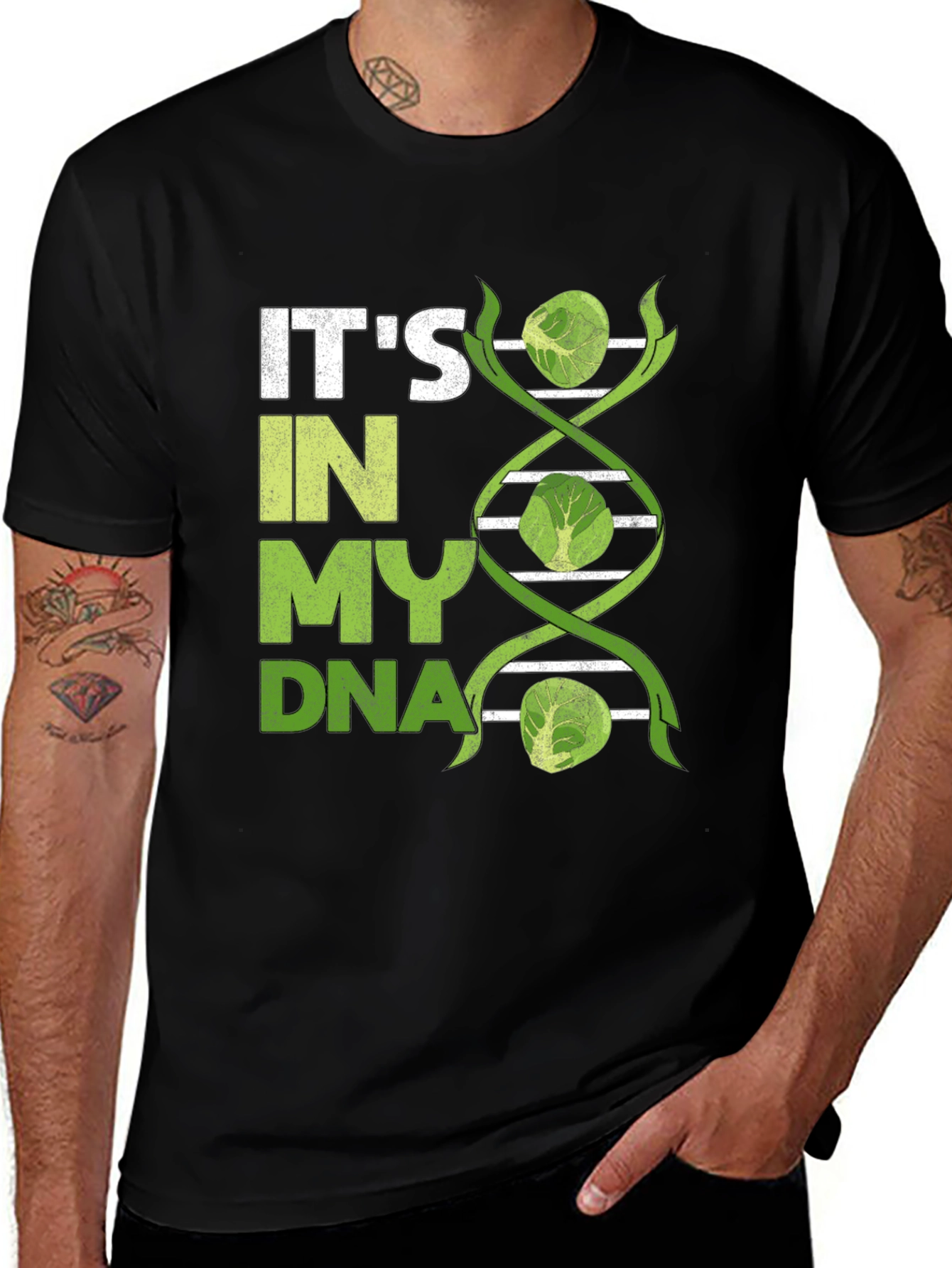 It's In My DNA T-Shirt - Brussels Sprouts Lover Tee