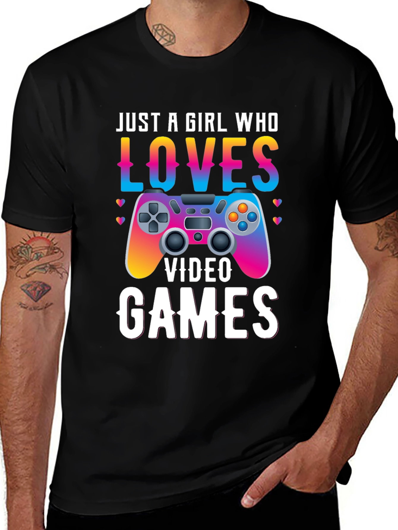 Variant 25 of Girl Gamer T-Shirt - Video Game Lover Tee