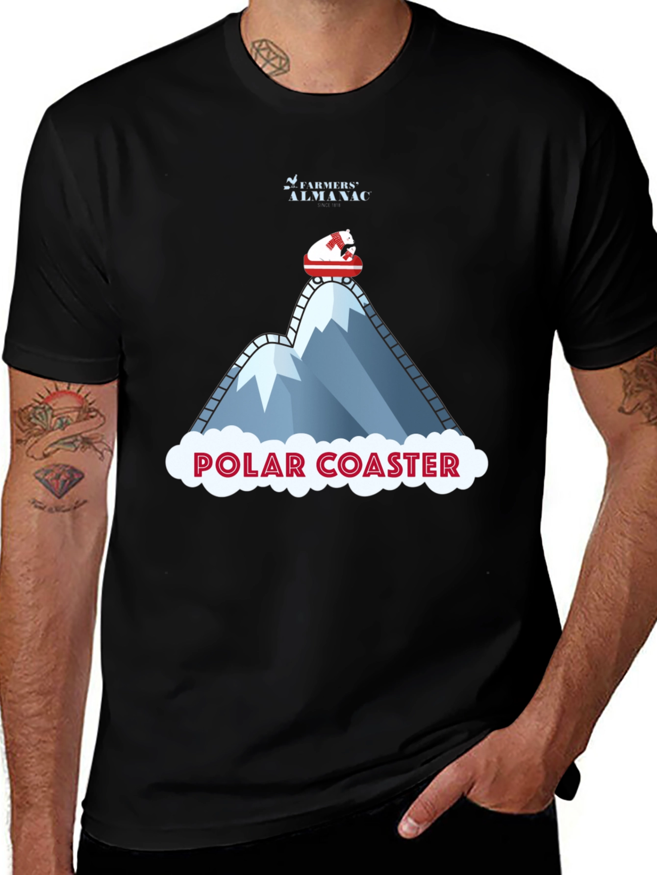 Polar Coaster T-Shirt - Farmers' Almanac